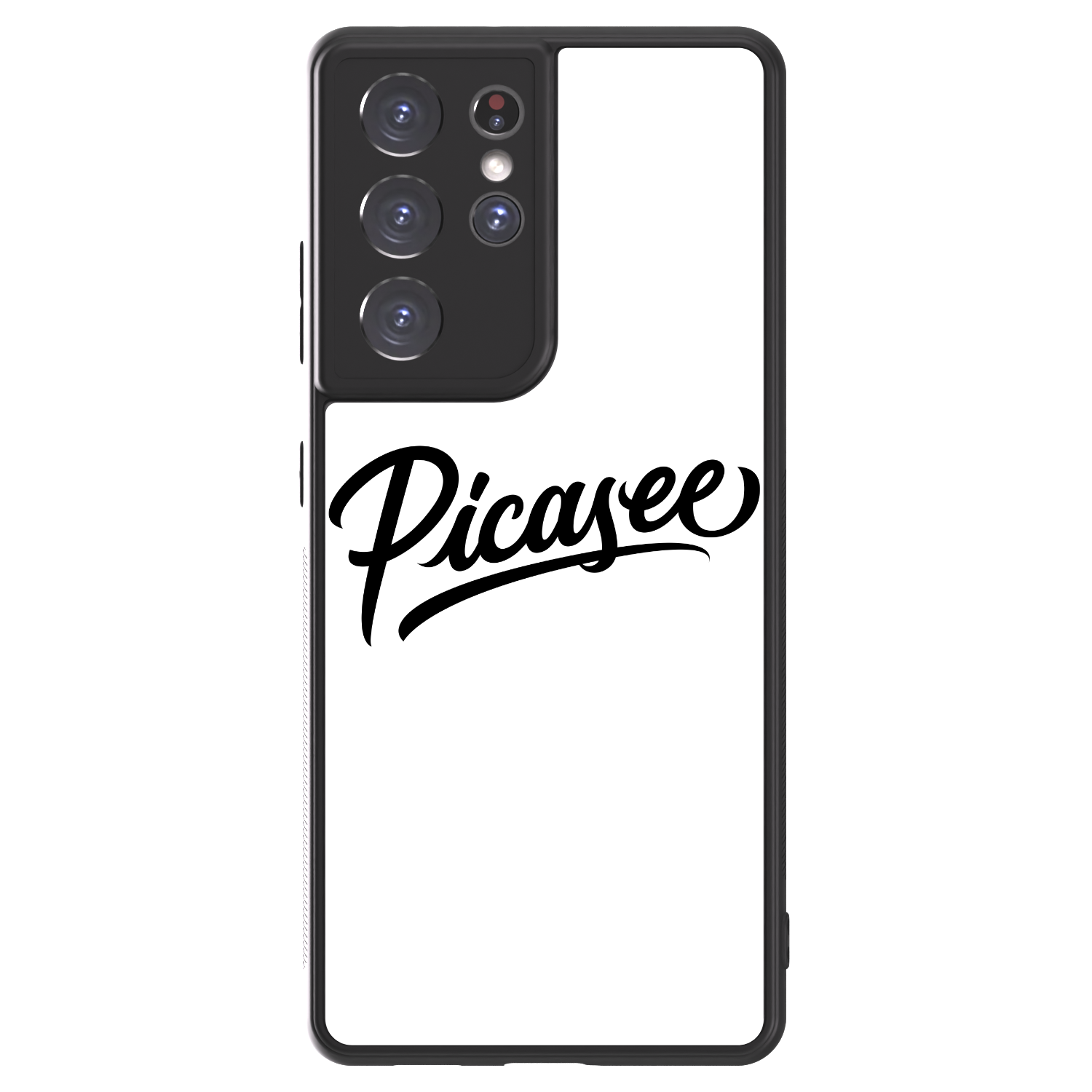 Picasee ULTIMATE CASE pro Samsung Galaxy S21 Ultra 5G G998B - Picasee - old logo - black