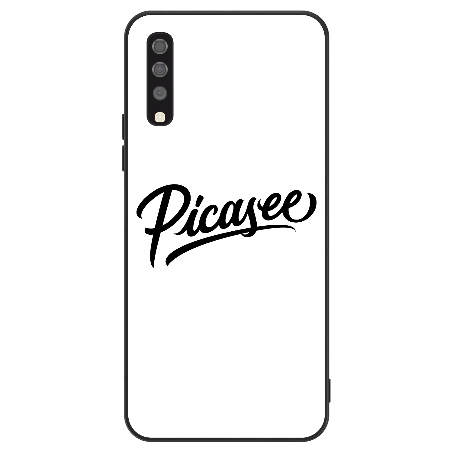 Picasee ULTIMATE CASE pro Samsung Galaxy A70 A705F - Picasee - old logo - black