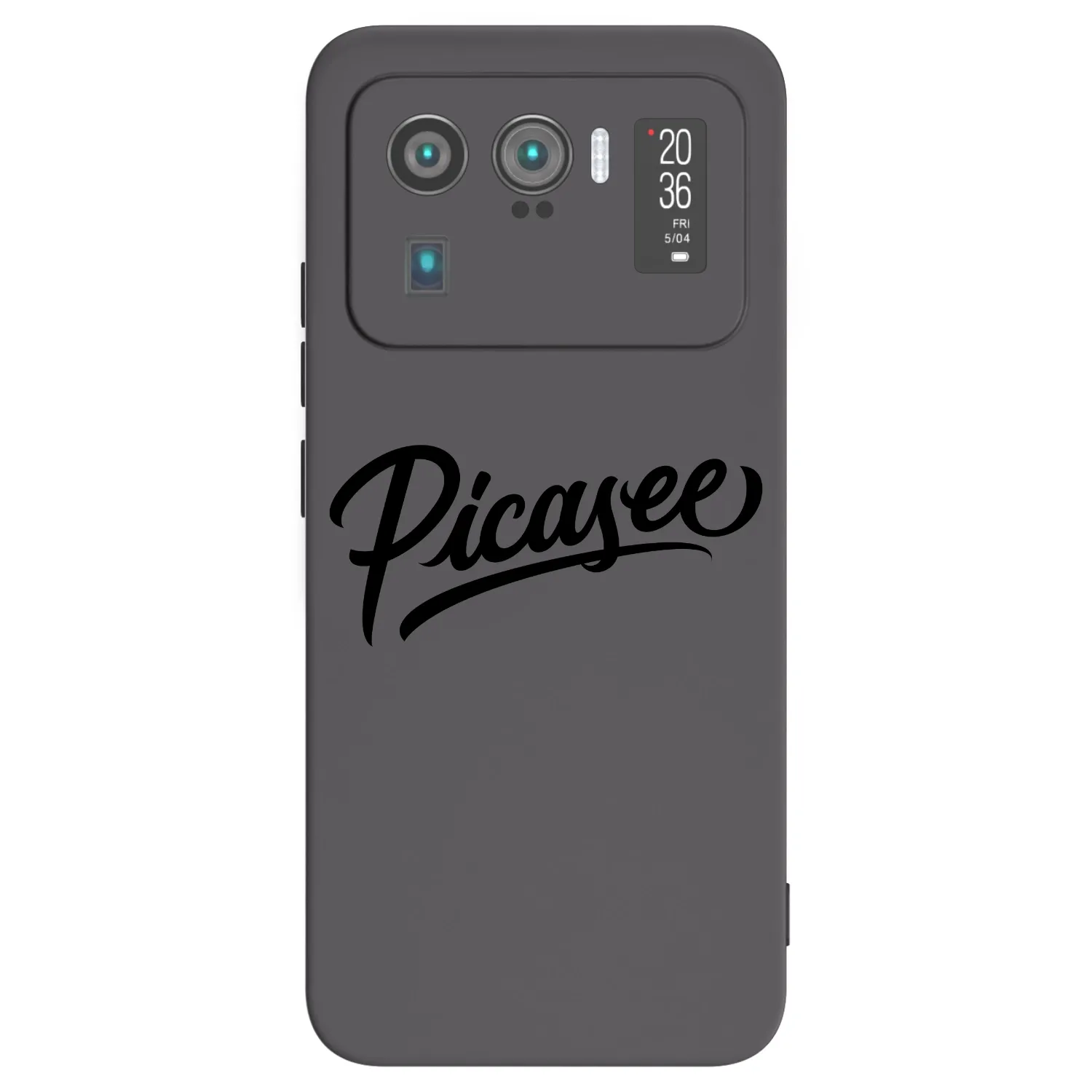 Picasee silikonový černý obal pro Xiaomi Mi 11 Ultra - Picasee - old logo - black