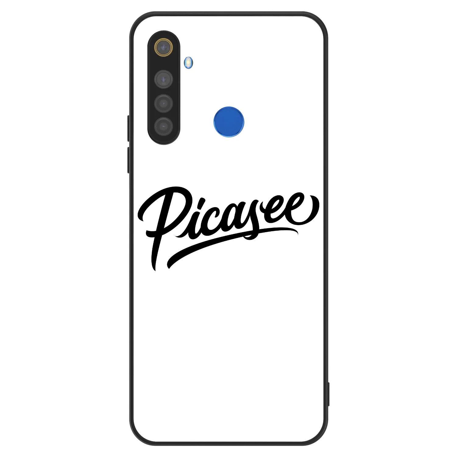Picasee ULTIMATE CASE pro Realme 5 - Picasee - old logo - black