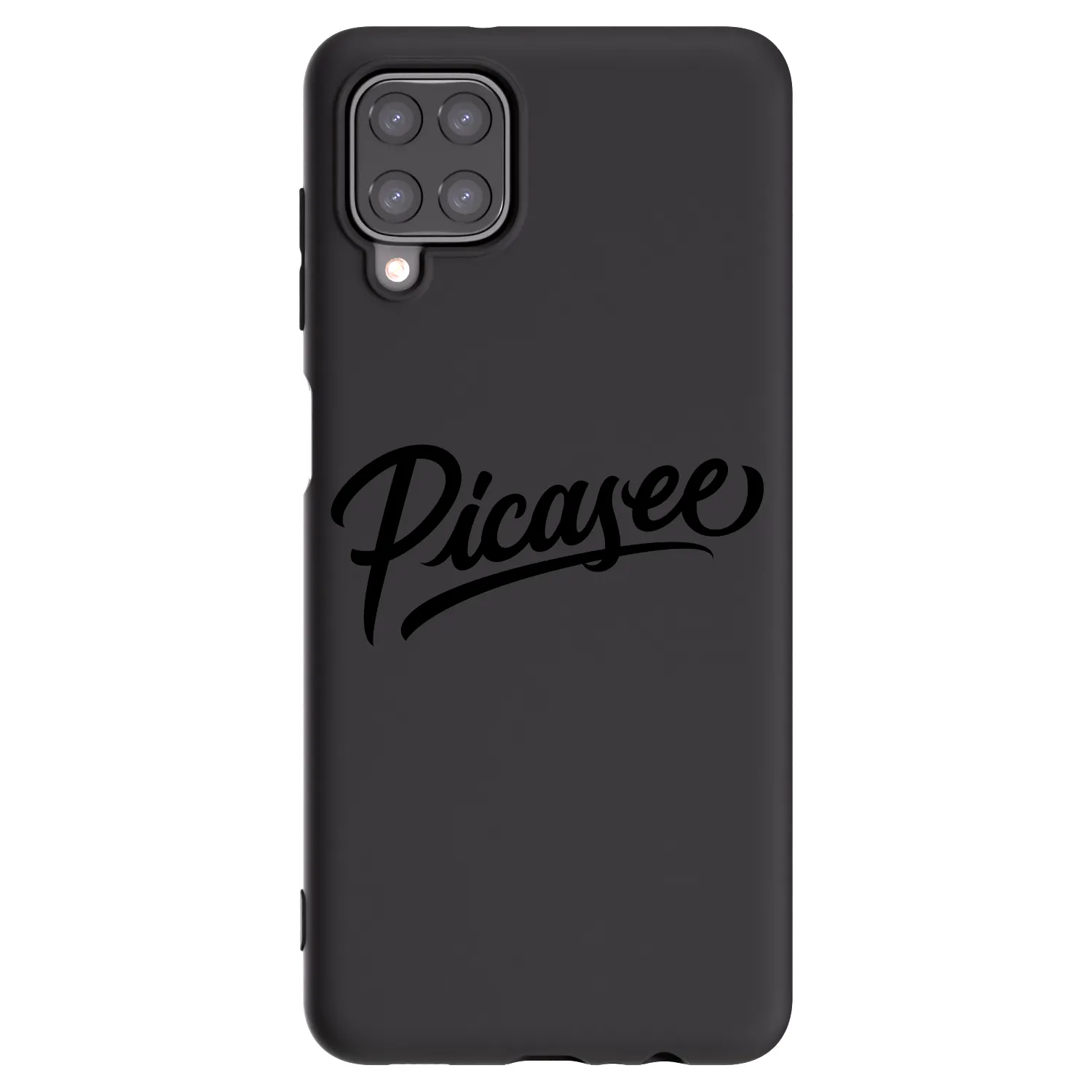 Picasee silikonový černý obal pro Samsung Galaxy M12 M127F - Picasee - old logo - black