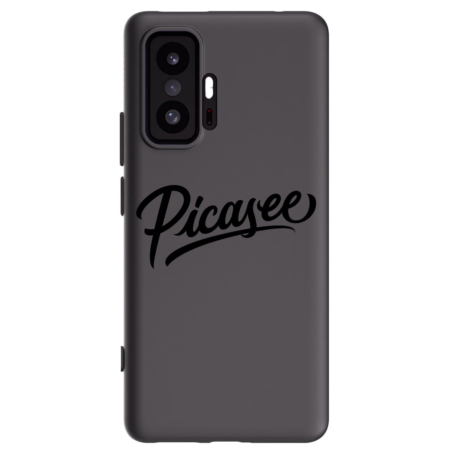 Picasee silikonový černý obal pro Xiaomi 11T - Picasee - old logo - black