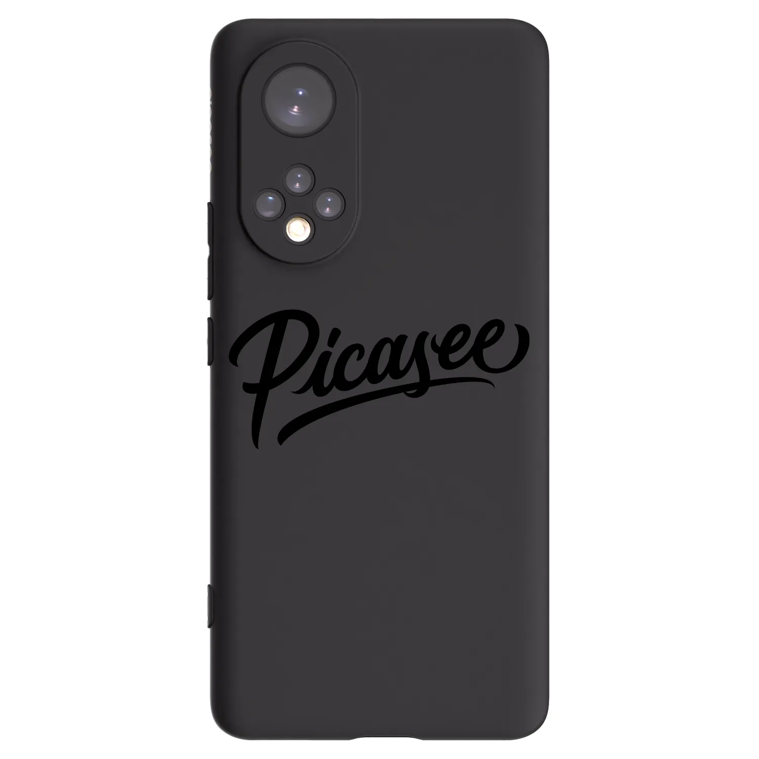 Picasee silikonový černý obal pro Honor 50 5G - Picasee - old logo - black