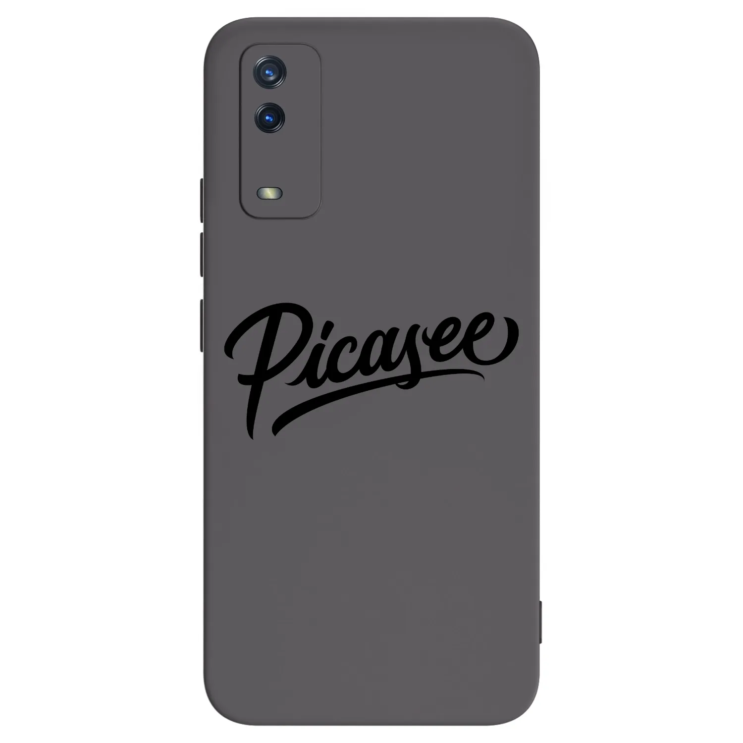 Picasee silikonový černý obal pro Vivo Y11s - Picasee - old logo - black
