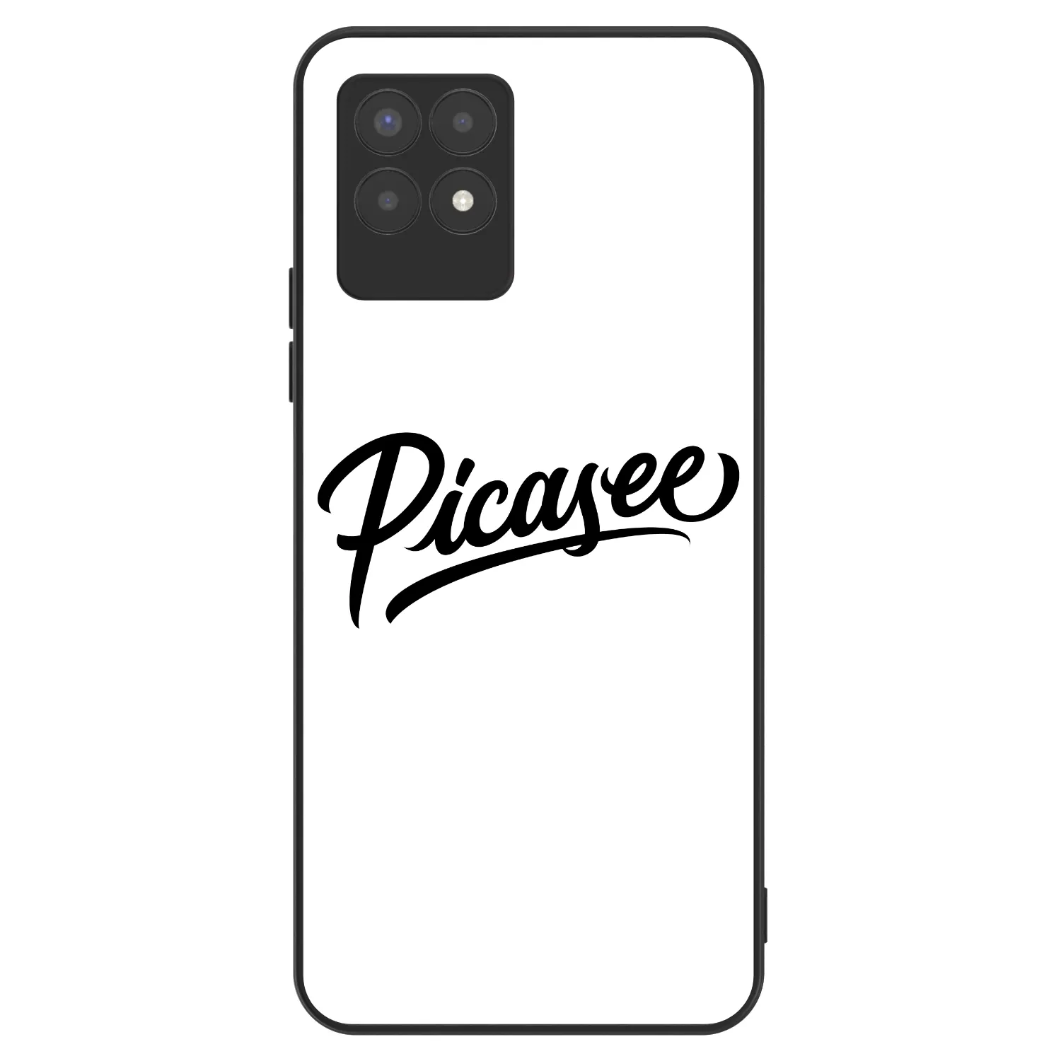 Picasee ULTIMATE CASE pro Realme 8i - Picasee - old logo - black