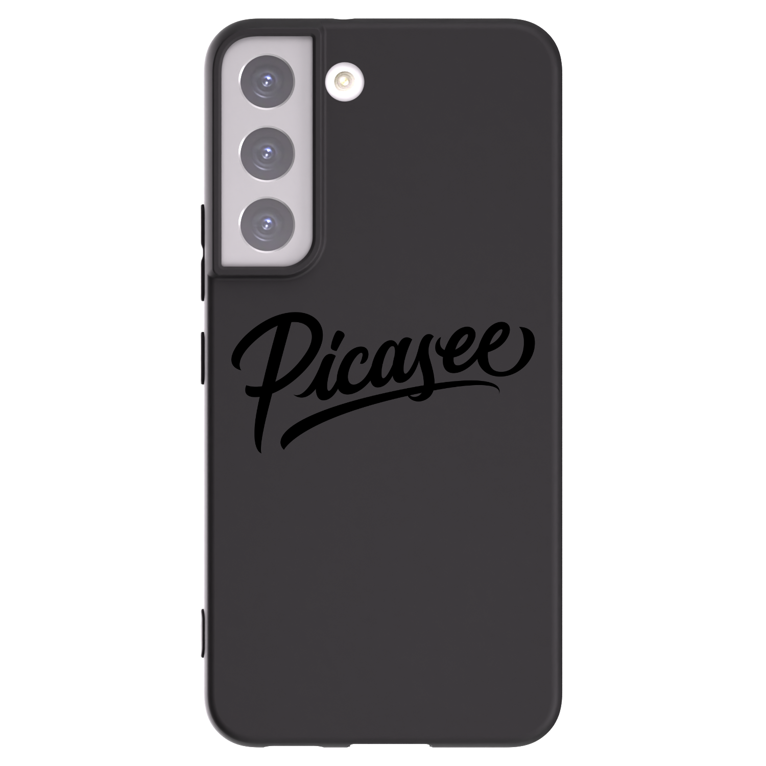 Picasee silikonový černý obal pro Samsung Galaxy S22 5G - Picasee - old logo - black
