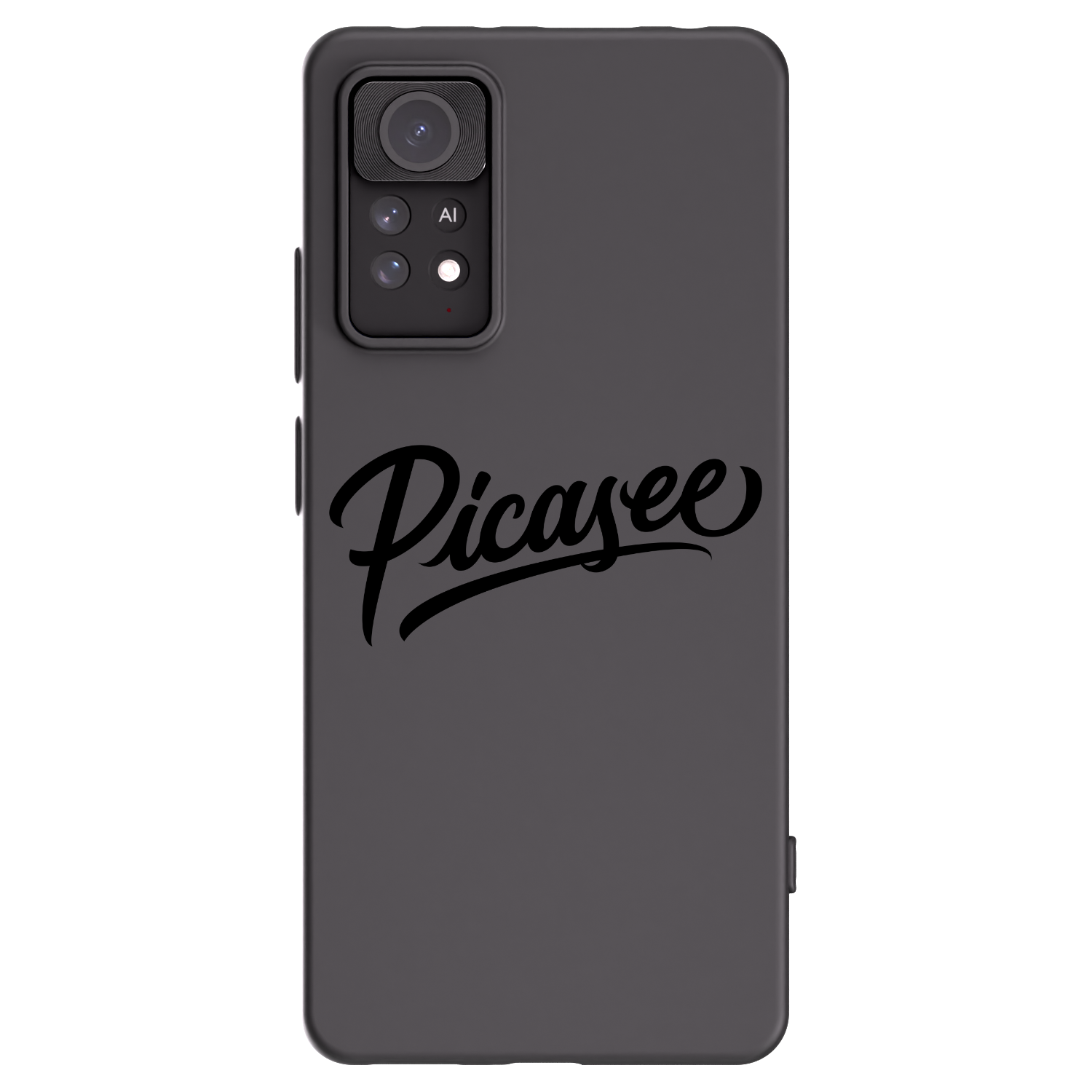 Picasee silikonový černý obal pro Xiaomi Redmi Note 11 Pro - Picasee - old logo - black