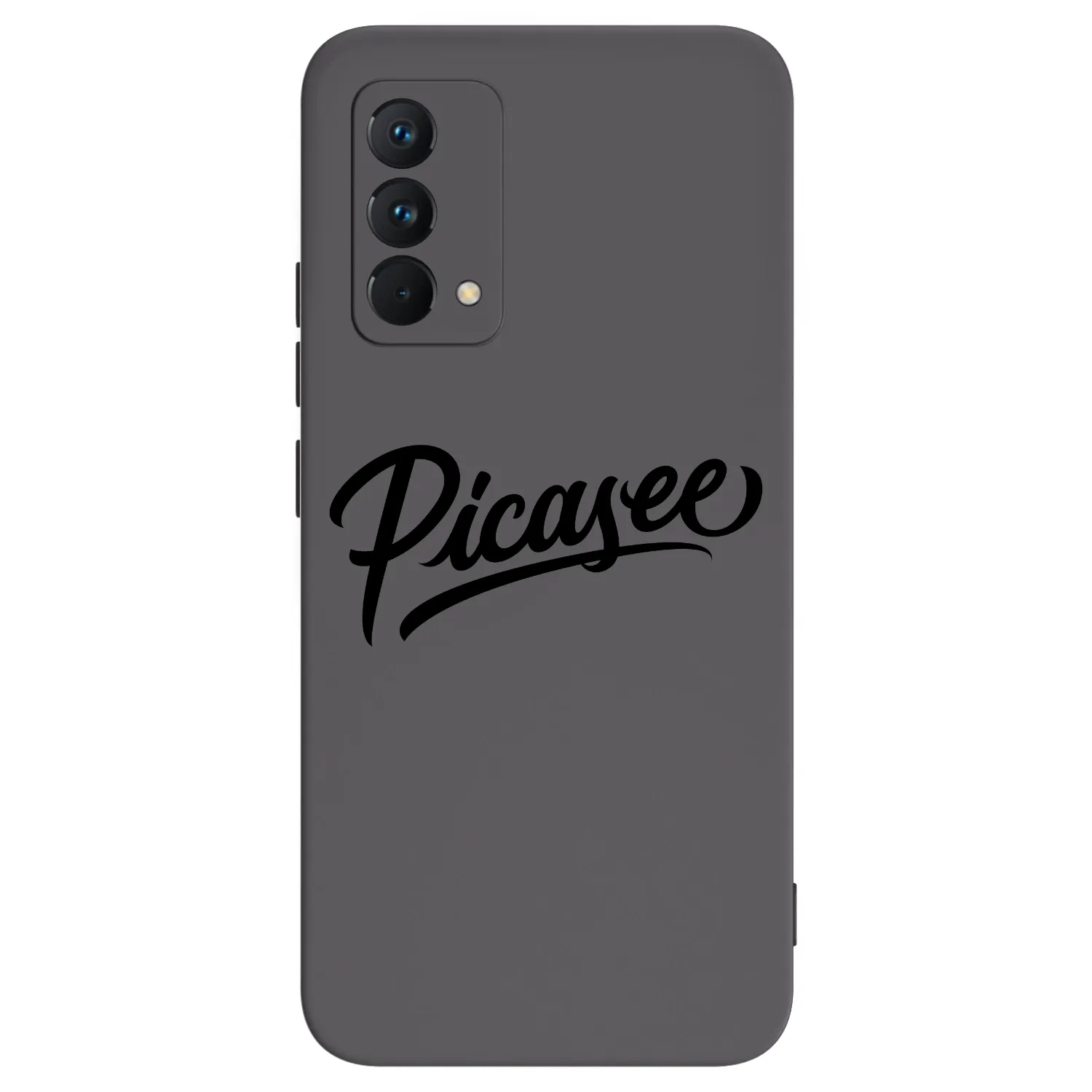 Picasee silikonový černý obal pro Realme GT Master Edition 5G - Picasee - old logo - black
