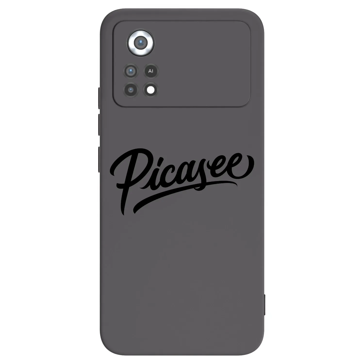 Picasee silikonový černý obal pro Xiaomi Poco X4 Pro 5G - Picasee - old logo - black