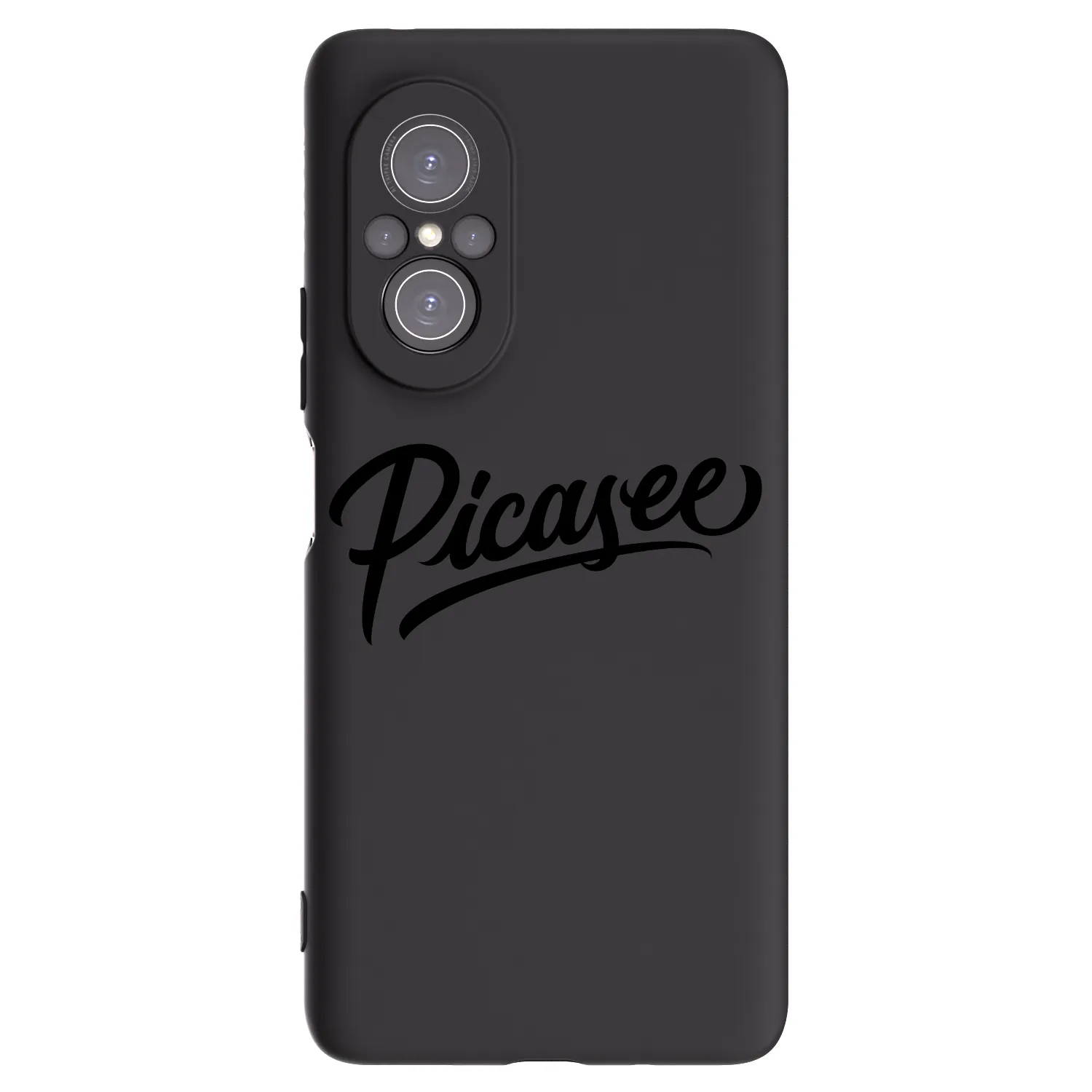 Picasee silikonový černý obal pro Huawei Nova 9 SE - Picasee - old logo - black