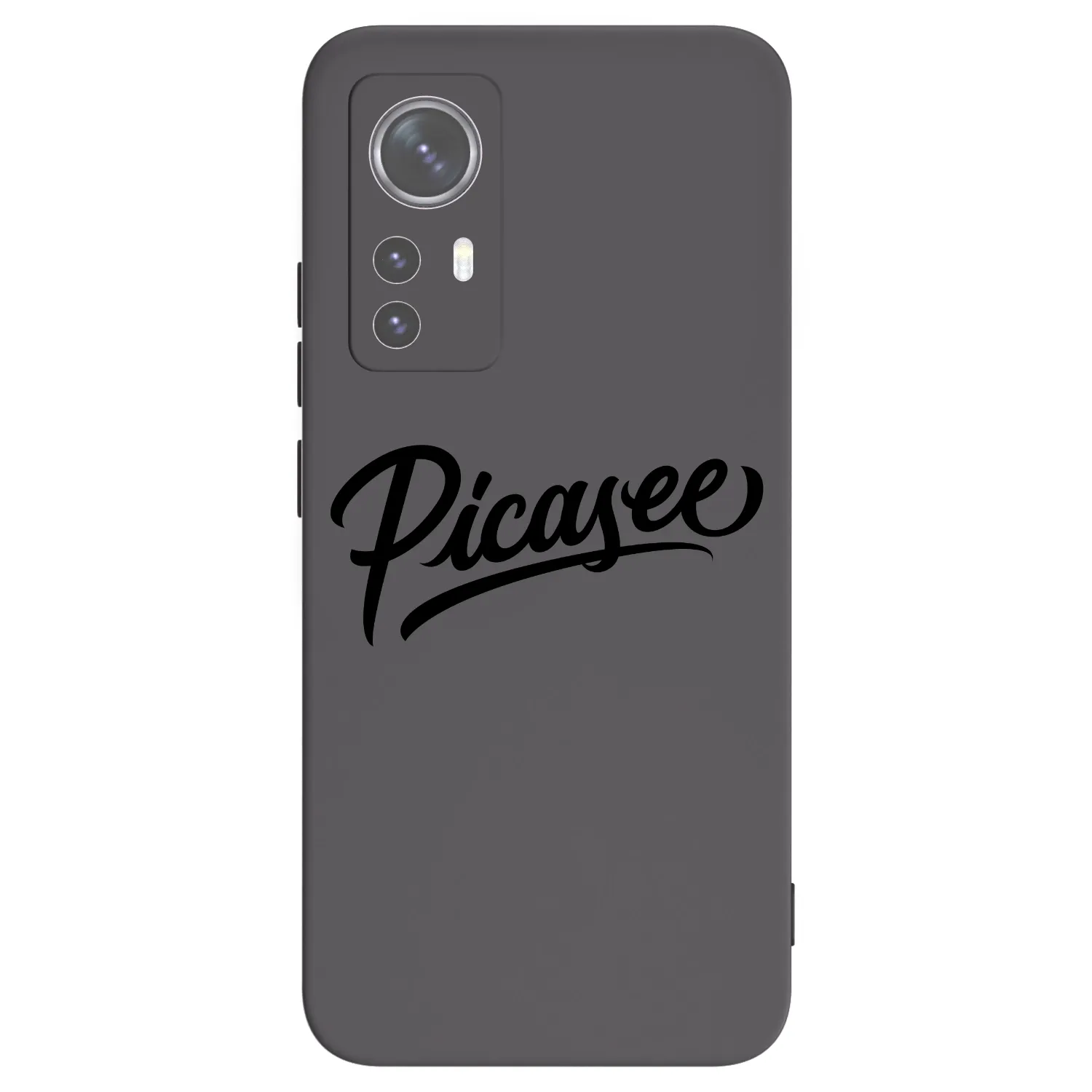 Picasee silikonový černý obal pro Xiaomi 12 - Picasee - old logo - black