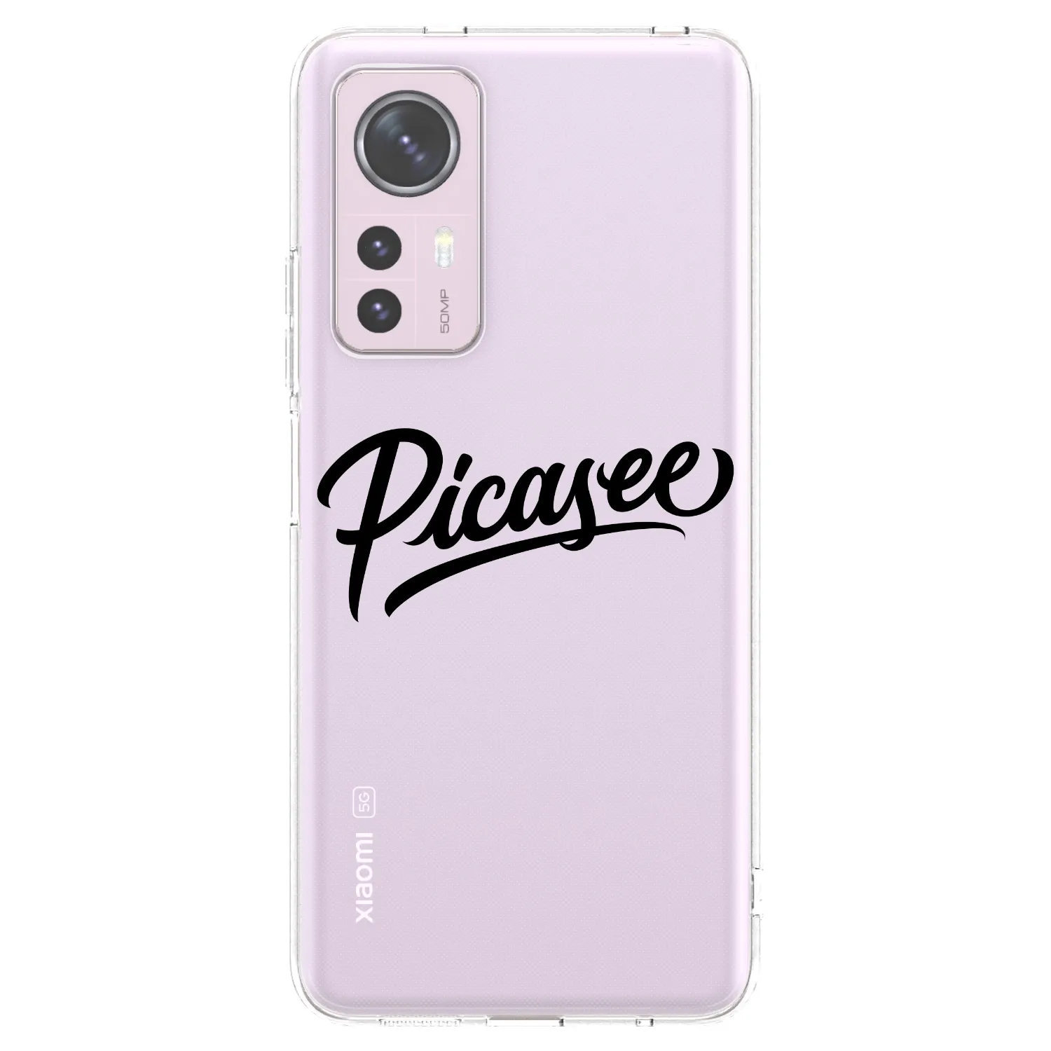Picasee silikonový průhledný obal pro Xiaomi 12 - Picasee - old logo - black