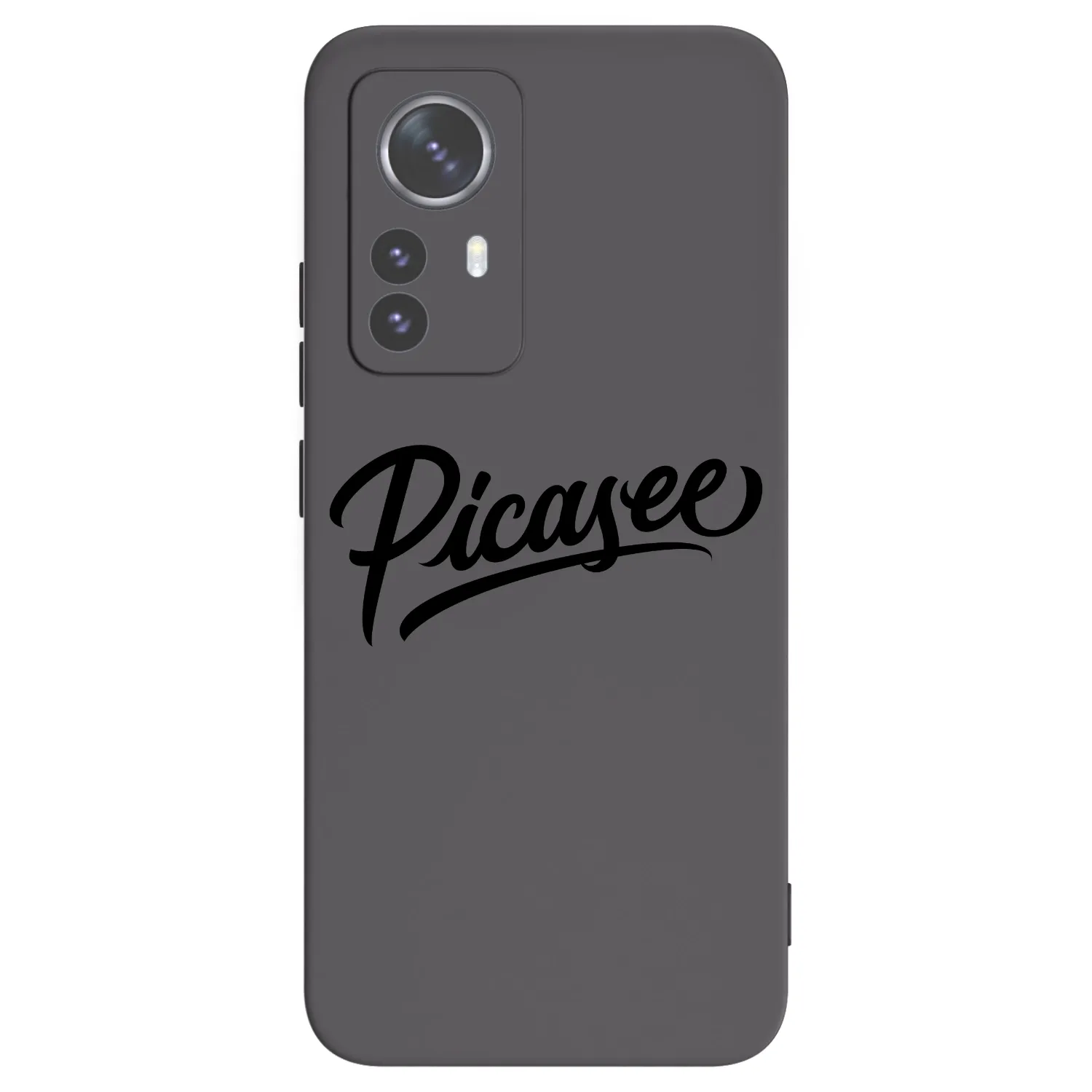 Picasee silikonový černý obal pro Xiaomi 12 Pro - Picasee - old logo - black