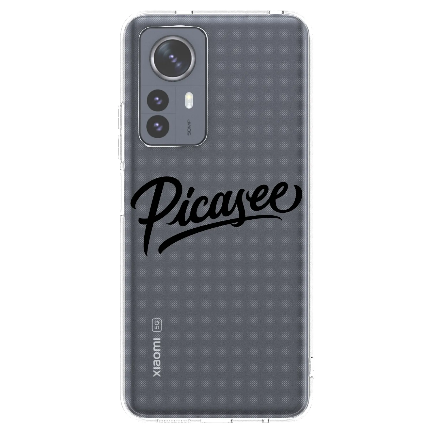 Picasee silikonový průhledný obal pro Xiaomi 12 Pro - Picasee - old logo - black