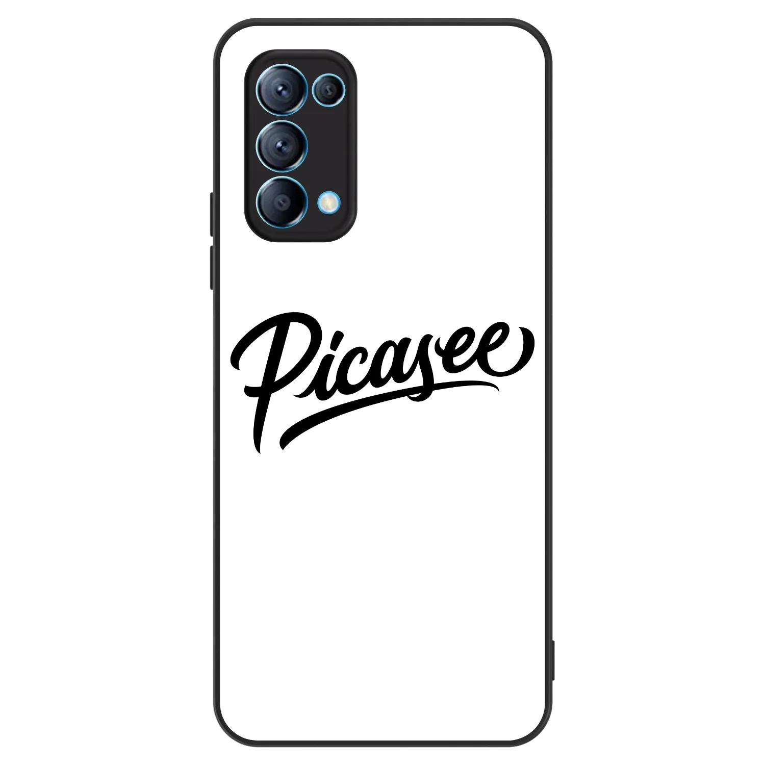 Picasee ULTIMATE CASE pro OPPO Reno 5 5G - Picasee - old logo - black