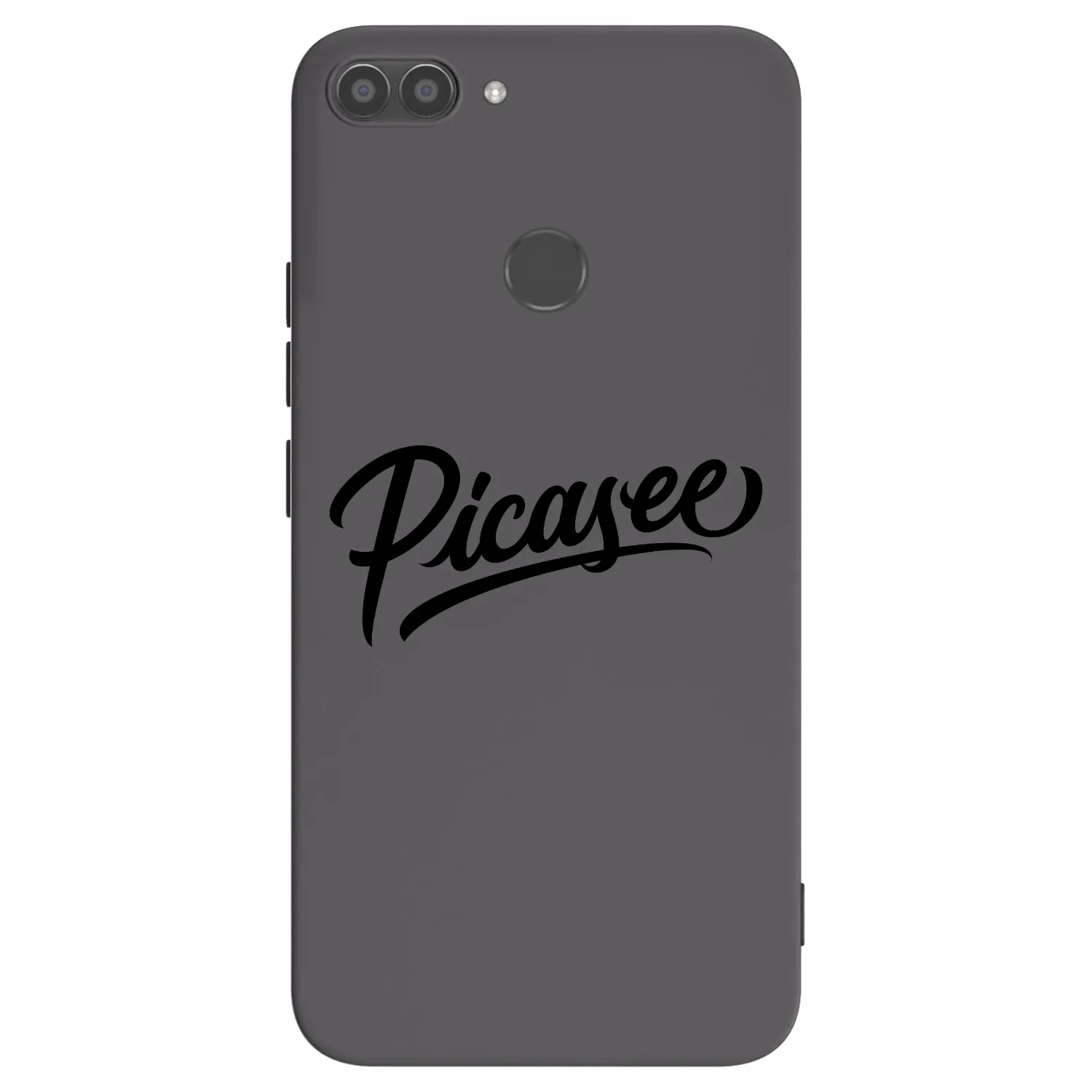 Picasee silikonový černý obal pro Huawei P Smart - Picasee - old logo - black