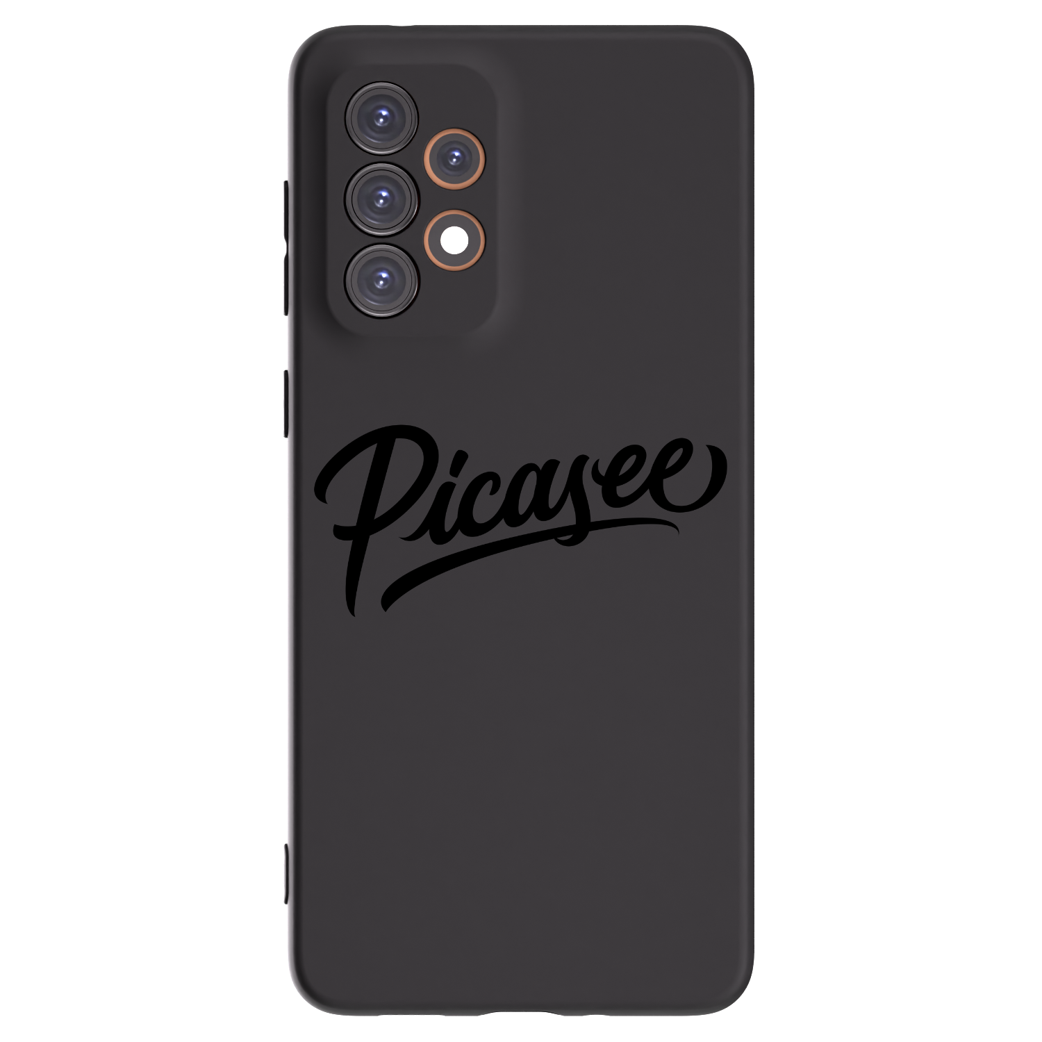 Picasee silikonový černý obal pro Samsung Galaxy A33 5G A336 - Picasee - old logo - black