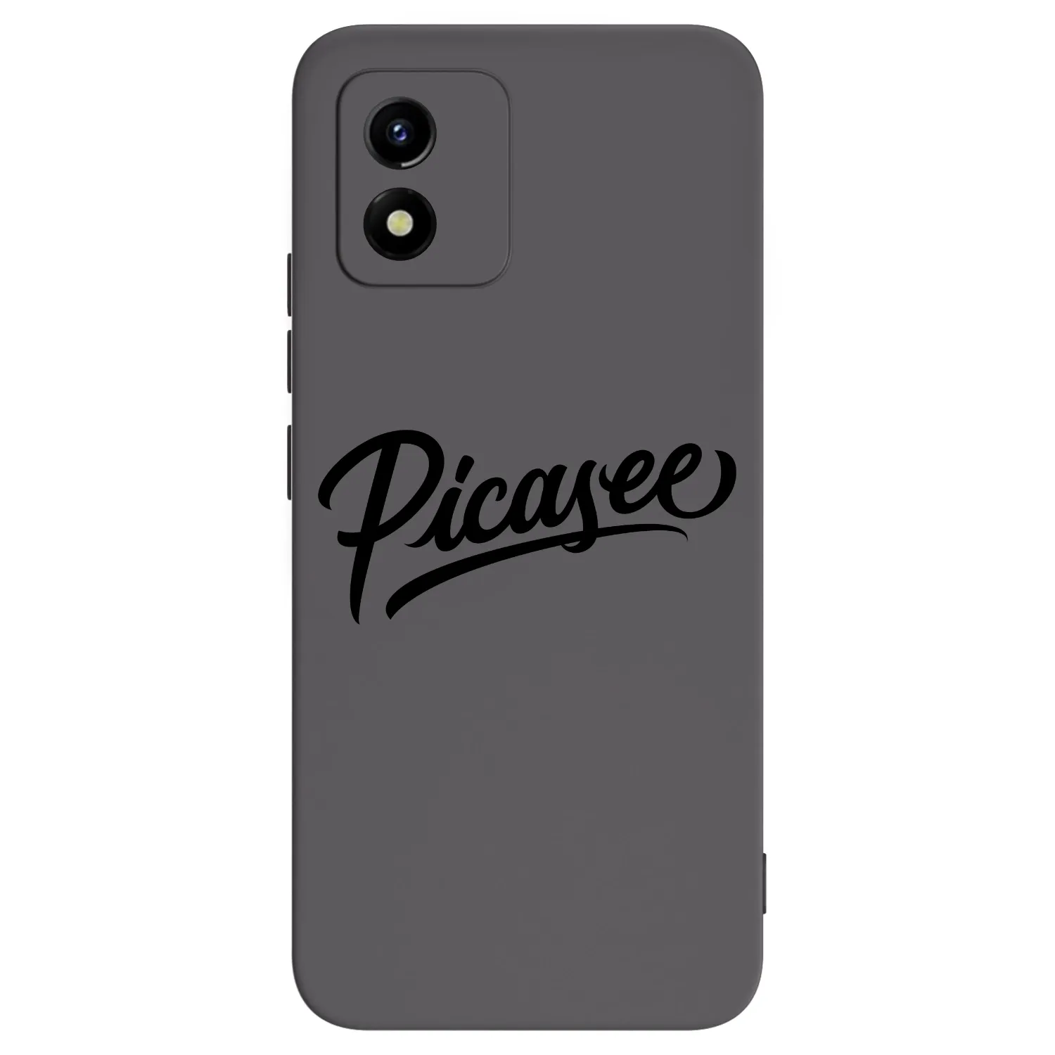 Picasee silikonový černý obal pro Vivo Y01 - Picasee - old logo - black