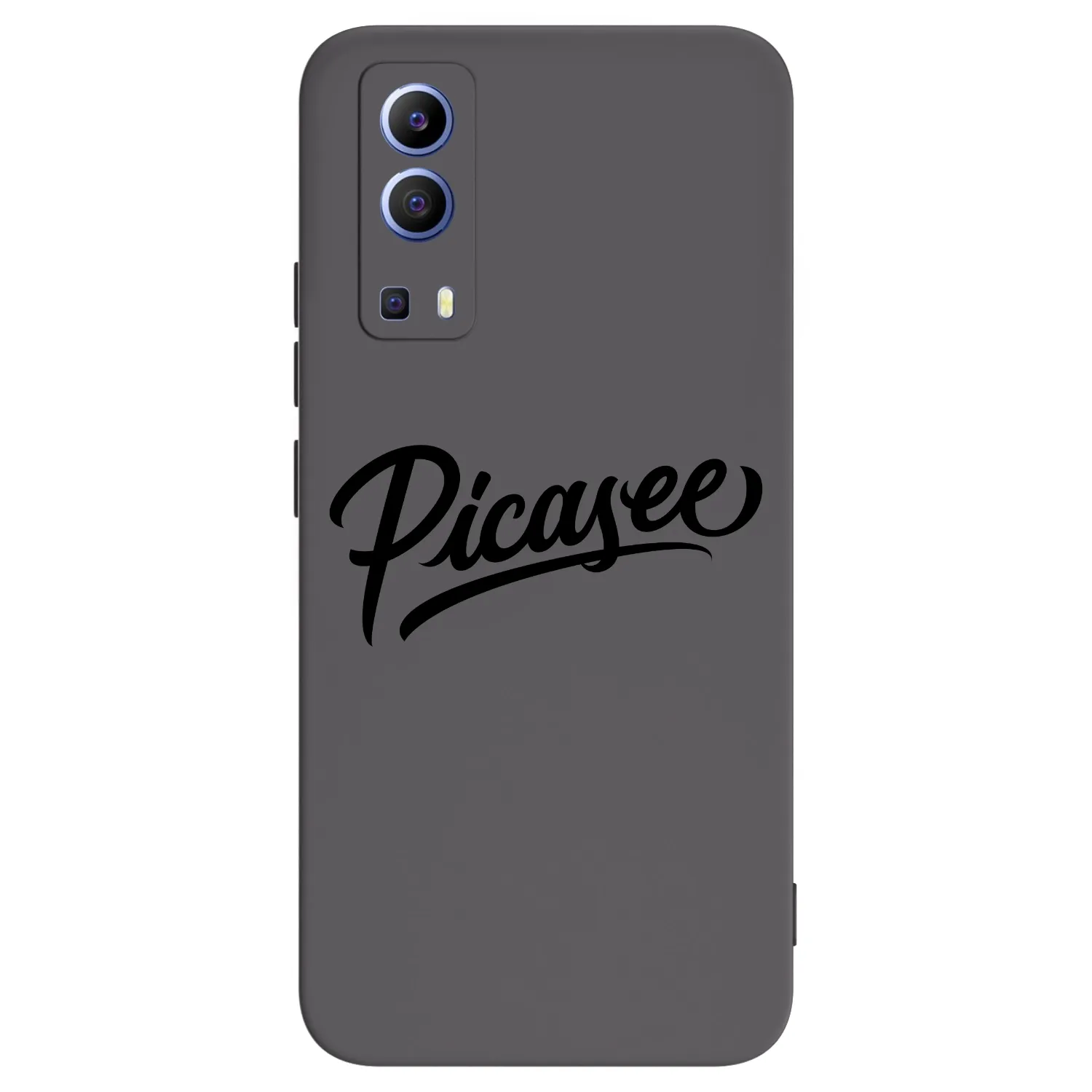 Picasee silikonový černý obal pro Vivo Y52 5G - Picasee - old logo - black
