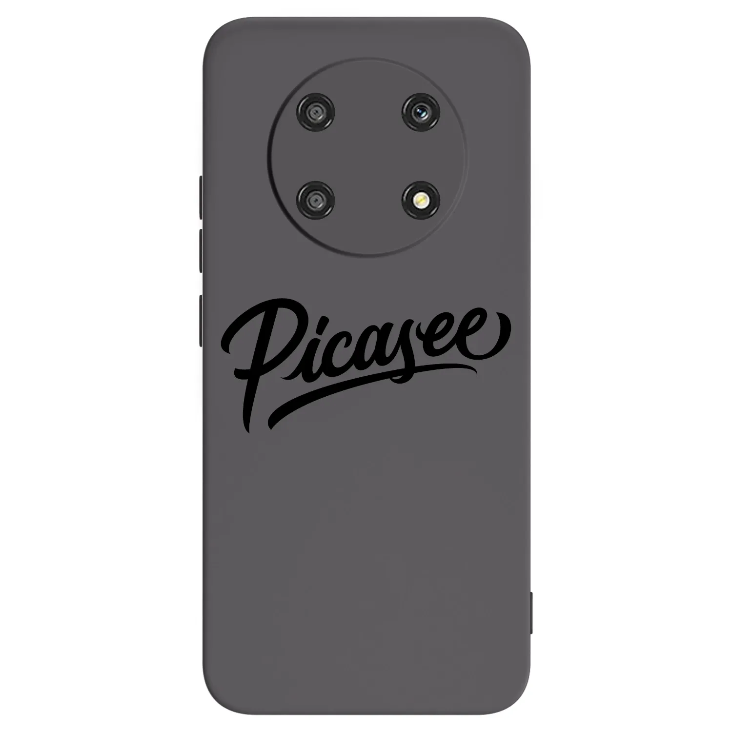 Picasee silikonový černý obal pro Honor Magic4 Lite 5G - Picasee - old logo - black