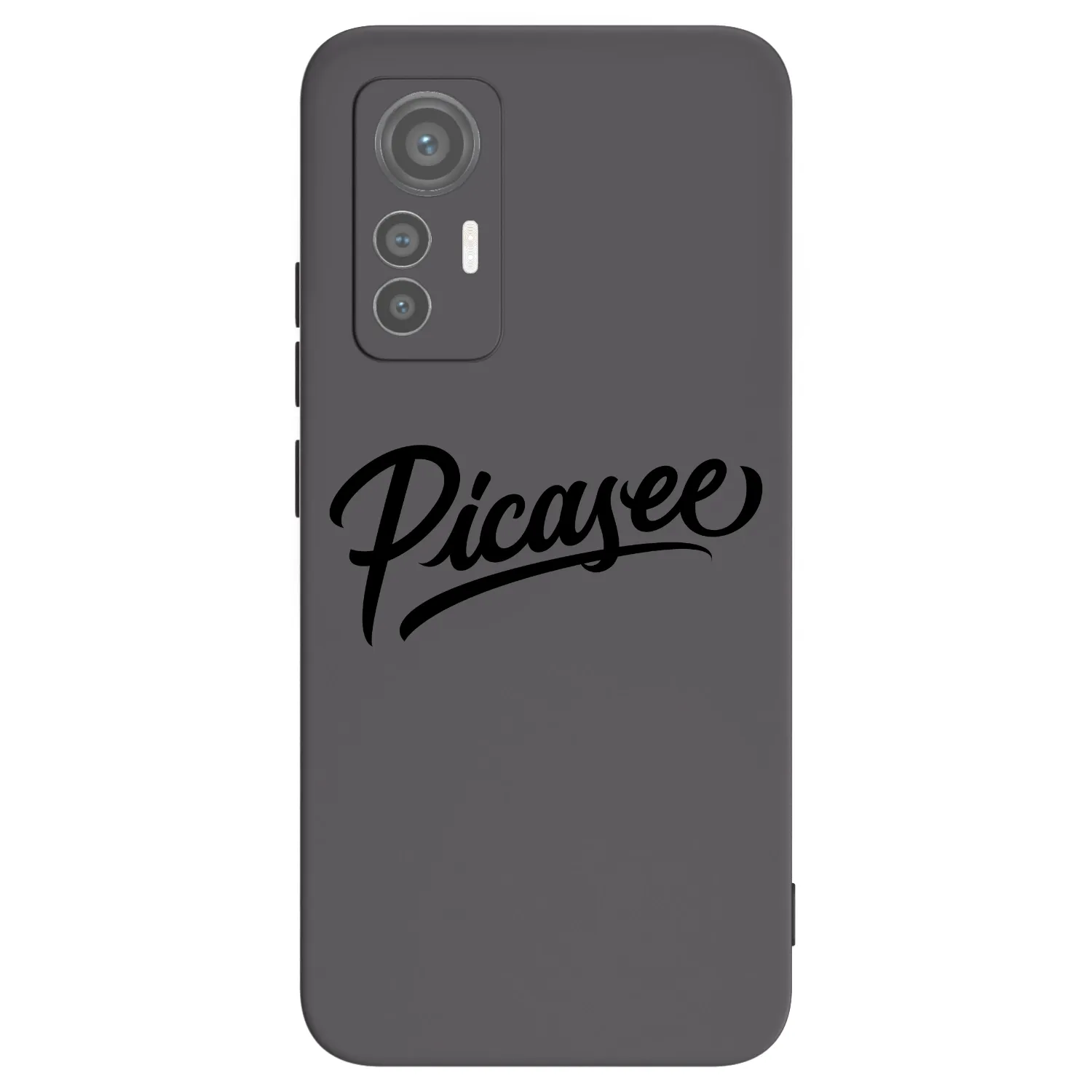 Picasee silikonový černý obal pro Xiaomi 12 Lite - Picasee - old logo - black