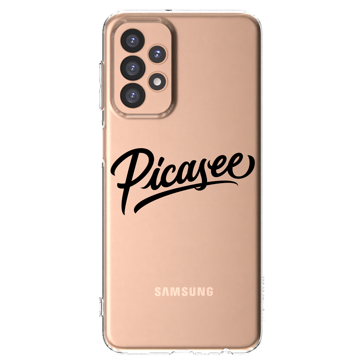 Picasee silikonový průhledný obal pro Samsung Galaxy A23 A236B 5G - Picasee - old logo - black