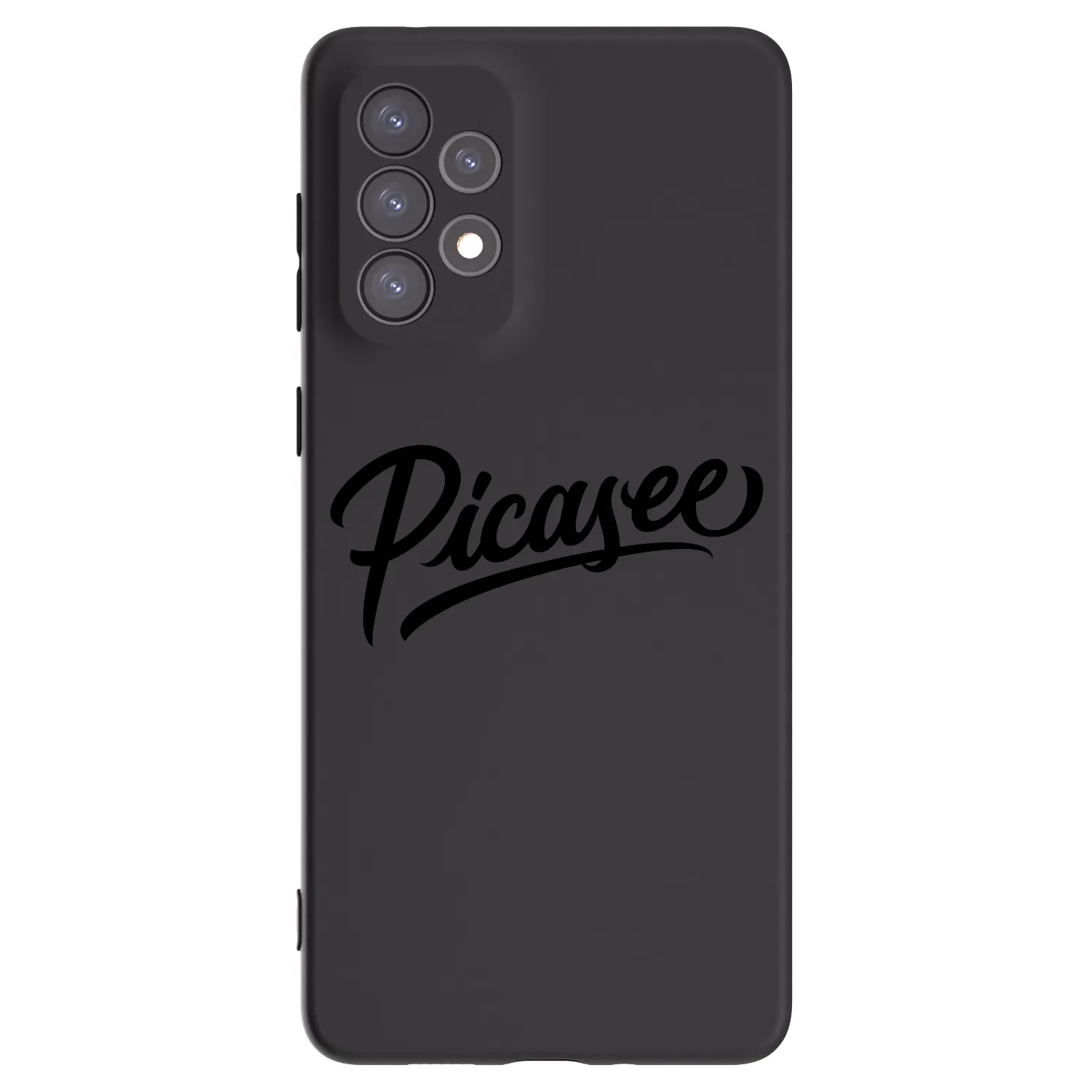 Picasee silikonový černý obal pro Samsung Galaxy A73 5G - Picasee - old logo - black