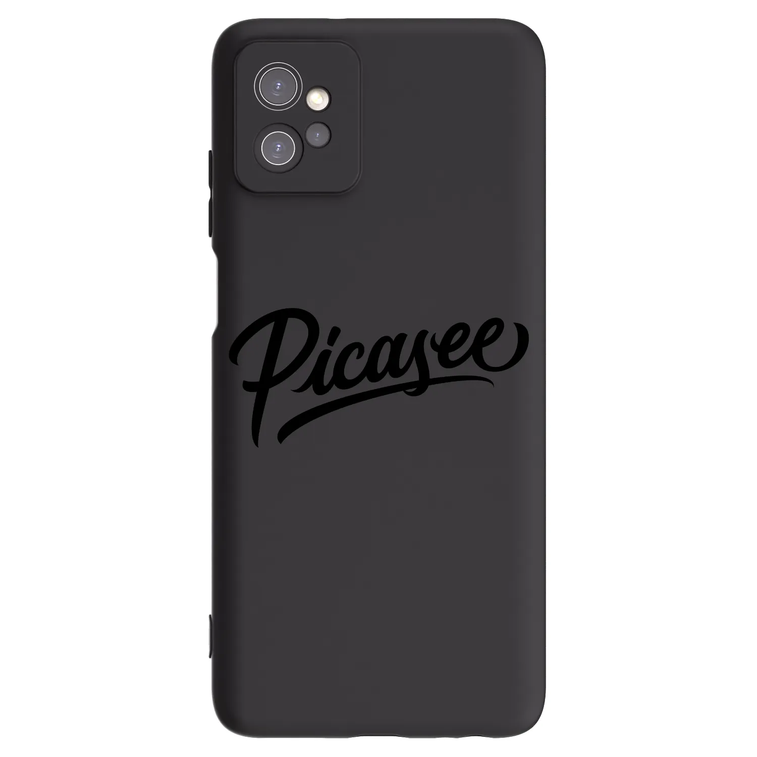 Picasee silikonový černý obal pro Motorola Moto G32 - Picasee - old logo - black