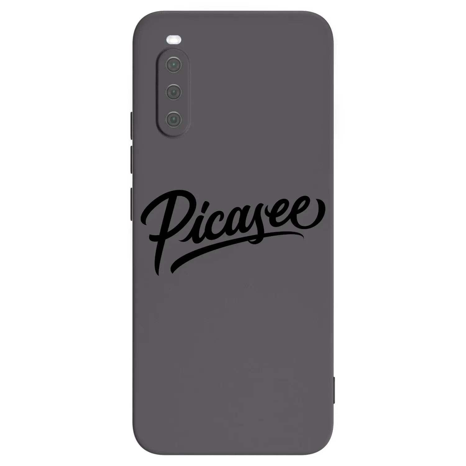 Picasee silikonový černý obal pro Sony Xperia 10 III - Picasee - old logo - black
