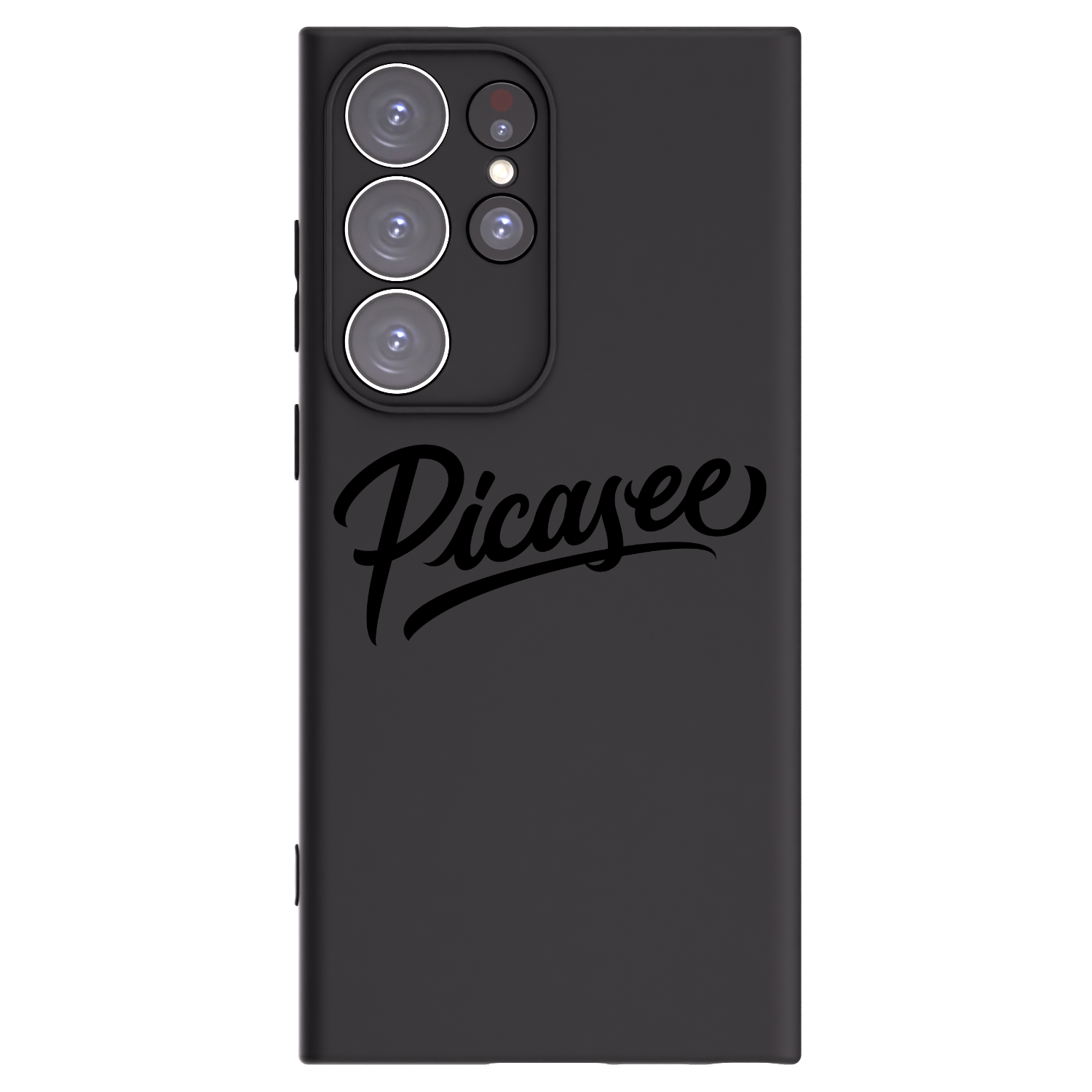 Picasee silikonový černý obal pro Samsung Galaxy S23 Ultra 5G - Picasee - old logo - black