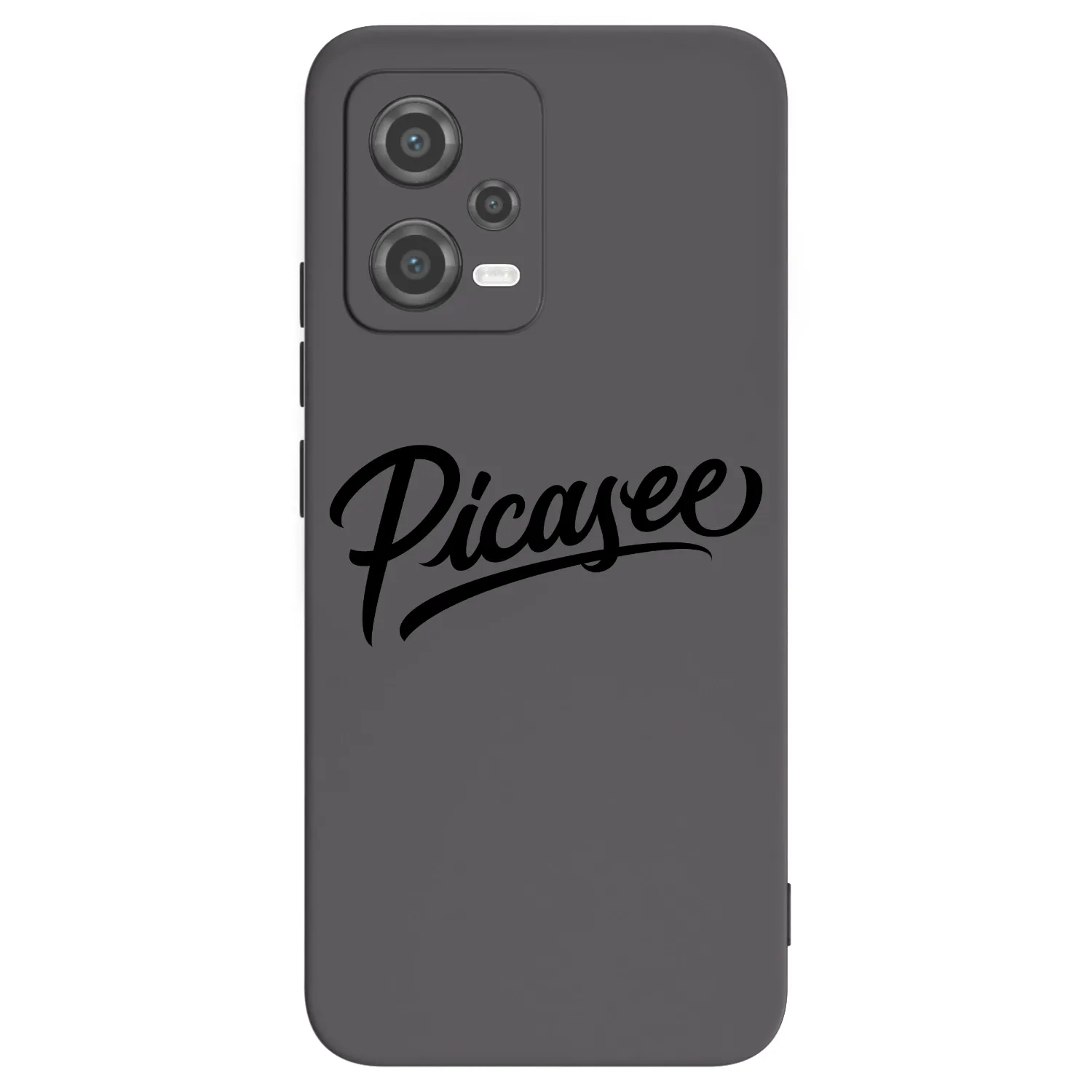 Picasee silikonový černý obal pro Xiaomi Poco X5 - Picasee - old logo - black