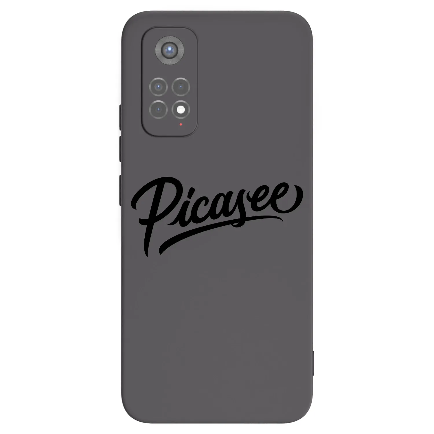 Picasee silikonový černý obal pro Xiaomi Redmi Note 11S 5G - Picasee - old logo - black