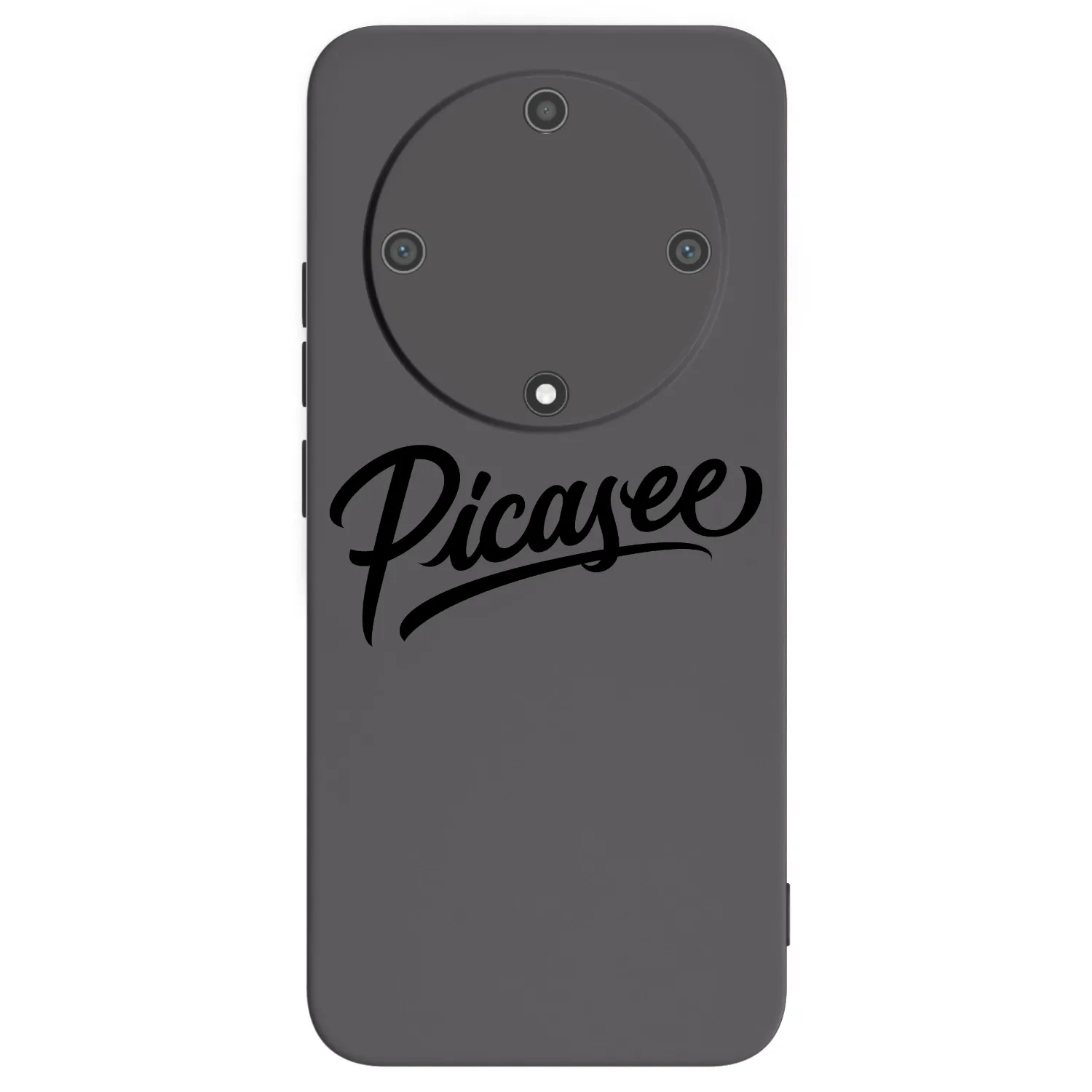 Picasee silikonový černý obal pro Honor Magic5 Lite 5G - Picasee - old logo - black