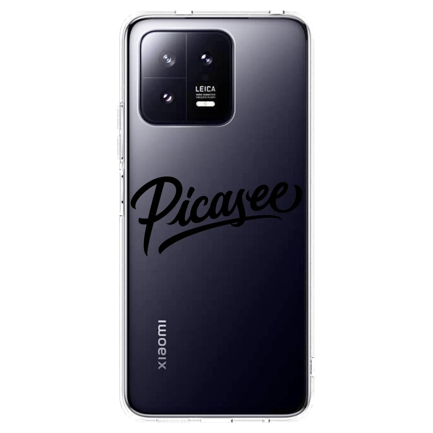 Picasee silikonový průhledný obal pro Xiaomi 13 Pro - Picasee - old logo - black