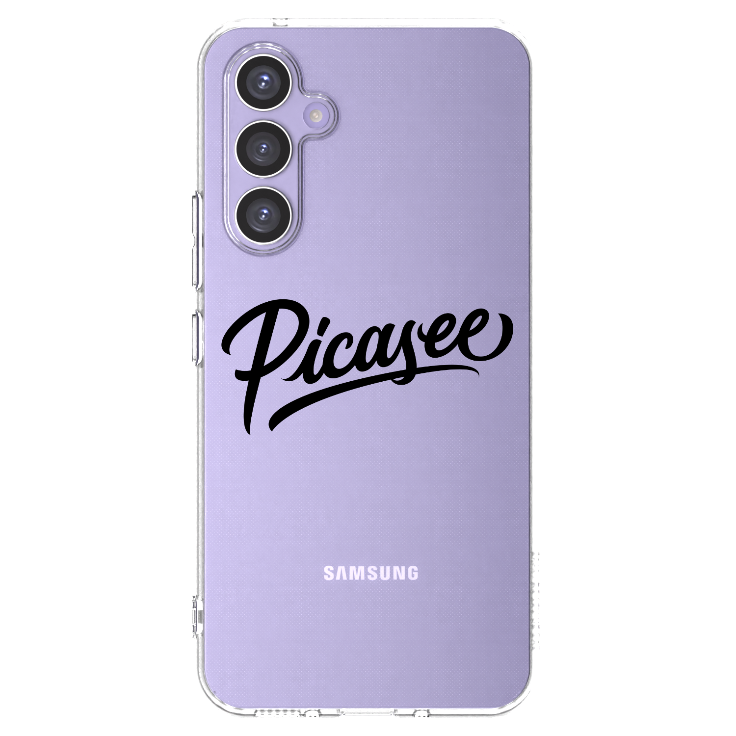 Picasee silikonový průhledný obal pro Samsung Galaxy A54 5G A546B - Picasee - old logo - black