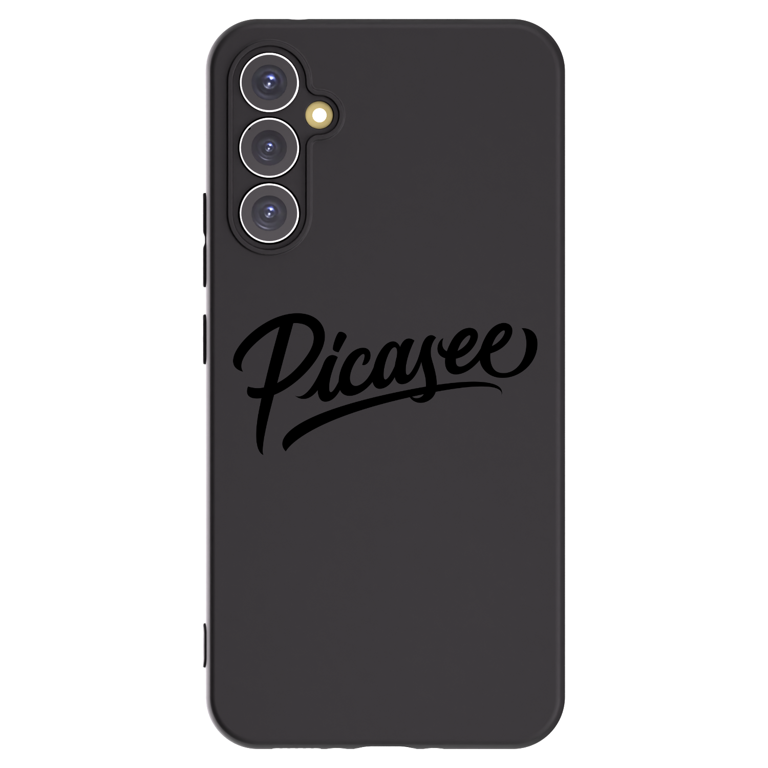 Picasee silikonový černý obal pro Samsung Galaxy A34 5G A346B - Picasee - old logo - black
