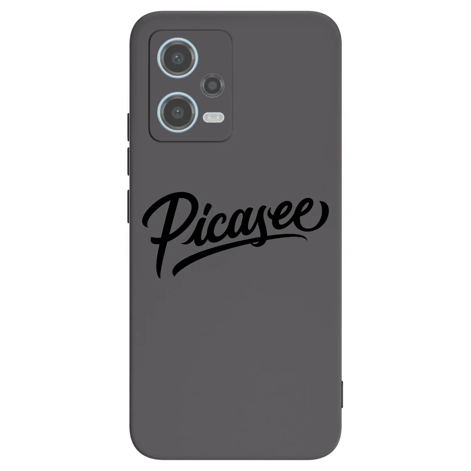 Picasee silikonový černý obal pro Xiaomi Redmi Note 12 5G - Picasee - old logo - black