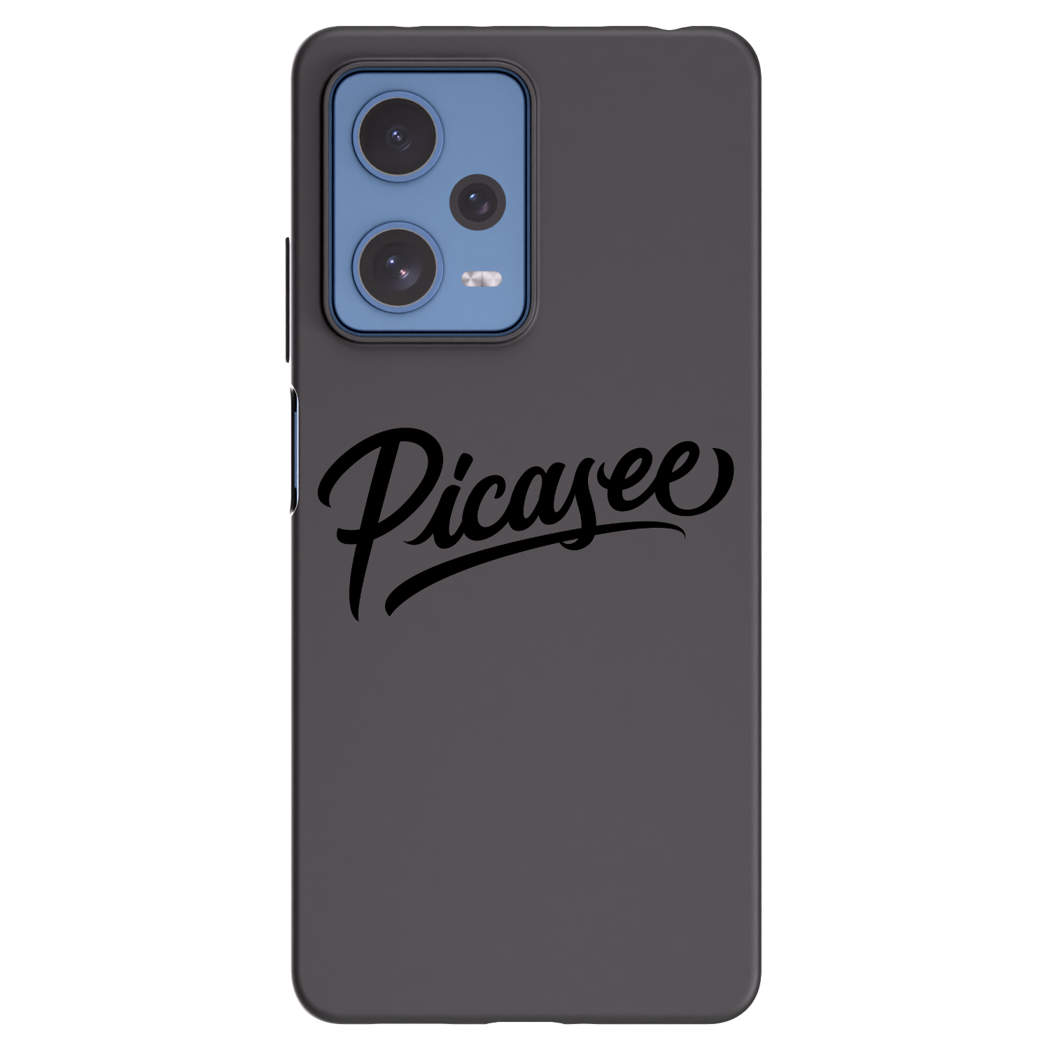 Picasee silikonový černý obal pro Xiaomi Redmi Note 12 Pro 5G - Picasee - old logo - black
