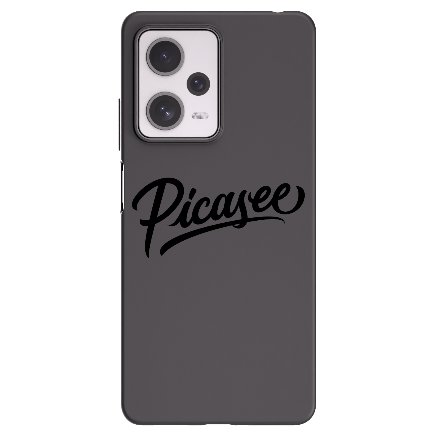 Picasee silikonový černý obal pro Xiaomi Redmi Note 12 Pro+ 5G - Picasee - old logo - black