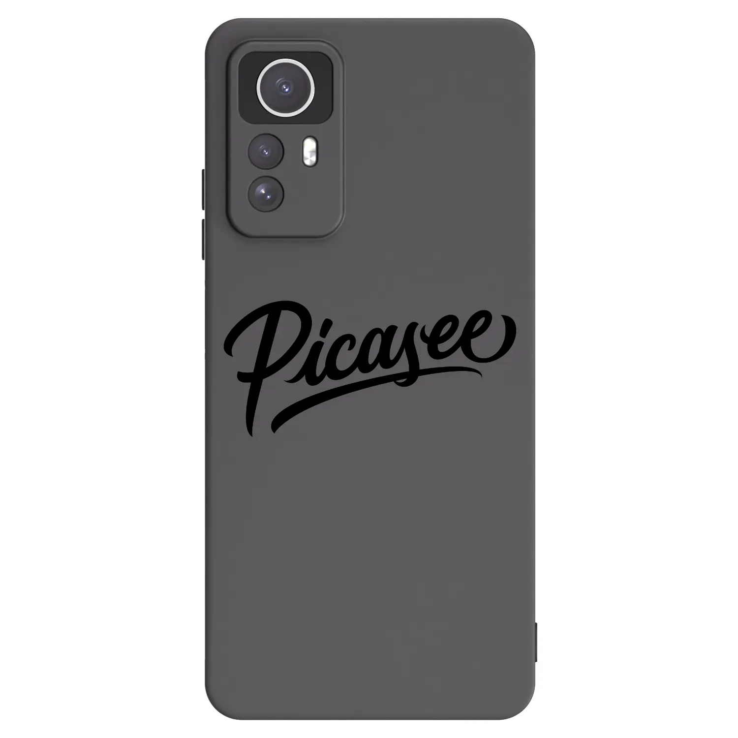 Picasee silikonový černý obal pro Xiaomi Redmi Note 12S - Picasee - old logo - black