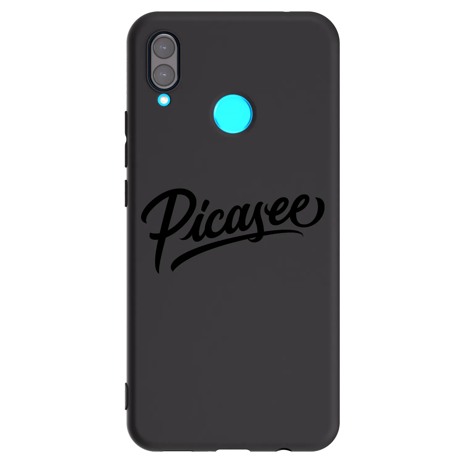 Picasee silikonový černý obal pro Huawei Nova 3 - Picasee - old logo - black