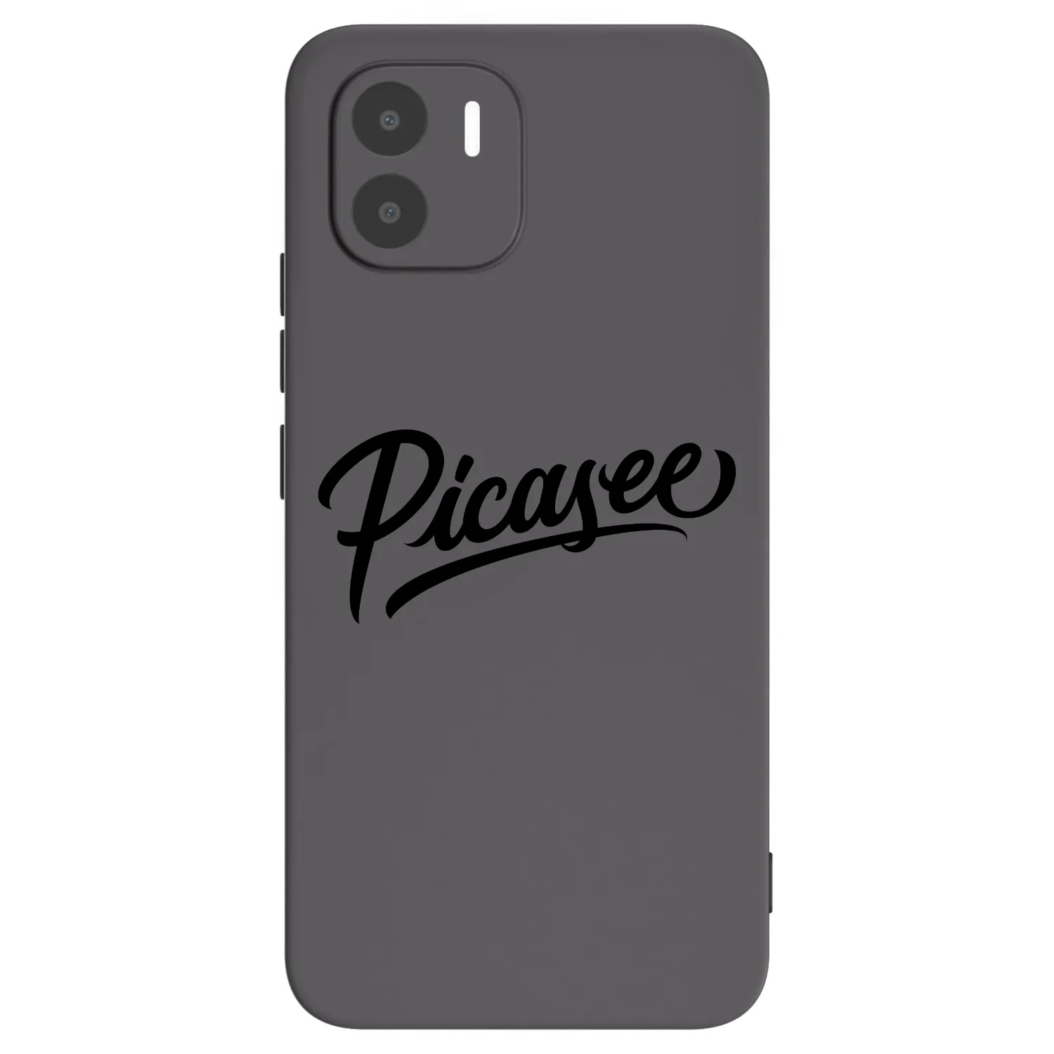 Picasee silikonový černý obal pro Xiaomi Redmi A2 - Picasee - old logo - black