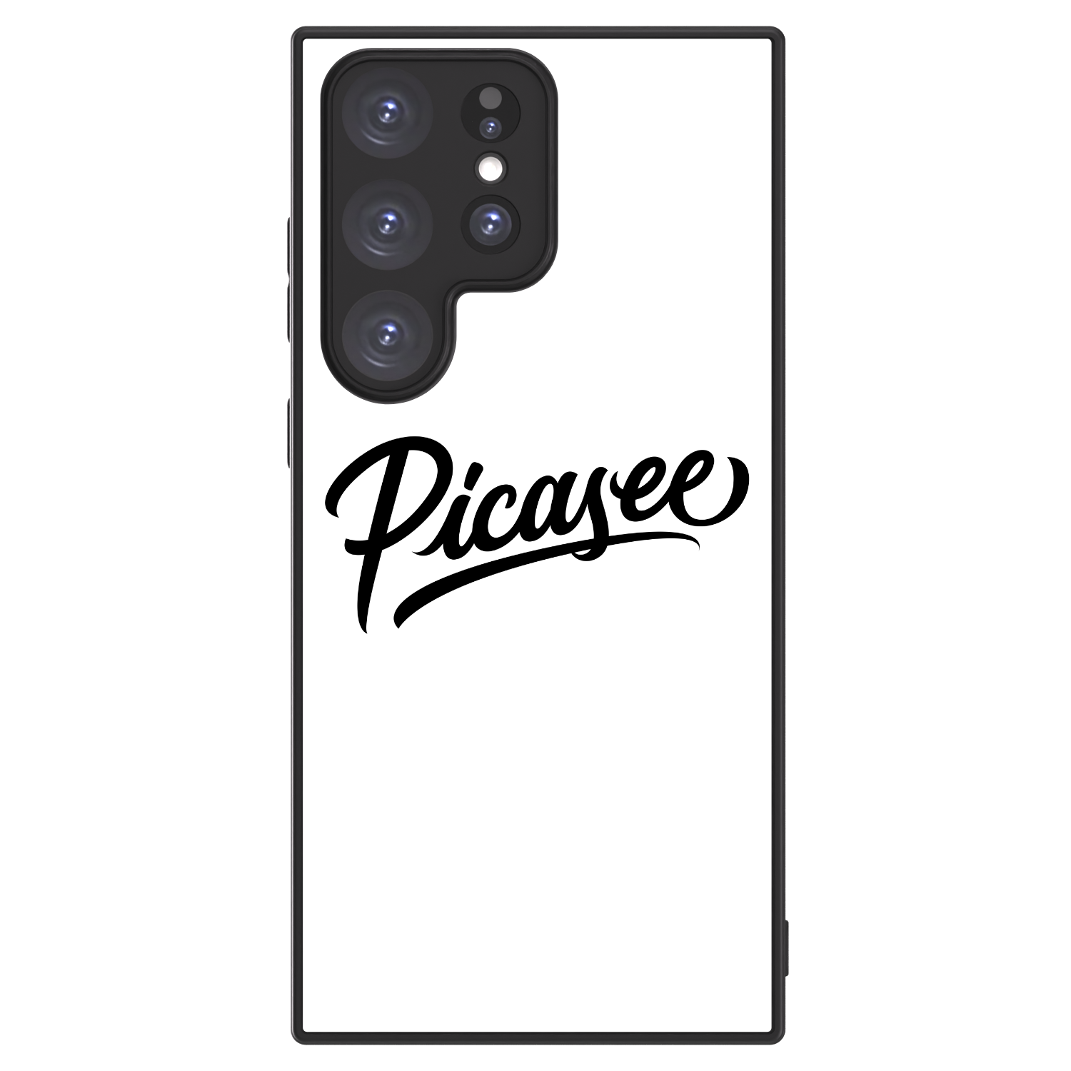 Picasee ULTIMATE CASE PowerShare pro Samsung Galaxy S23 Ultra 5G - Picasee - old logo - black