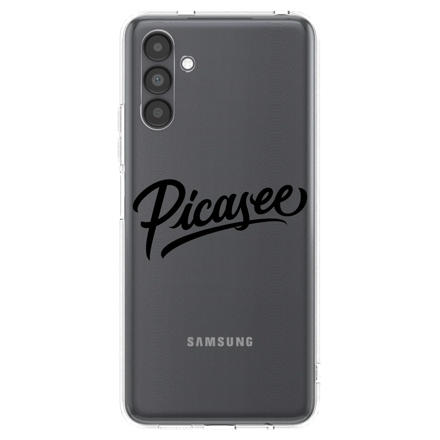 Picasee silikonový průhledný obal pro Samsung Galaxy A04s A047F - Picasee - old logo - black