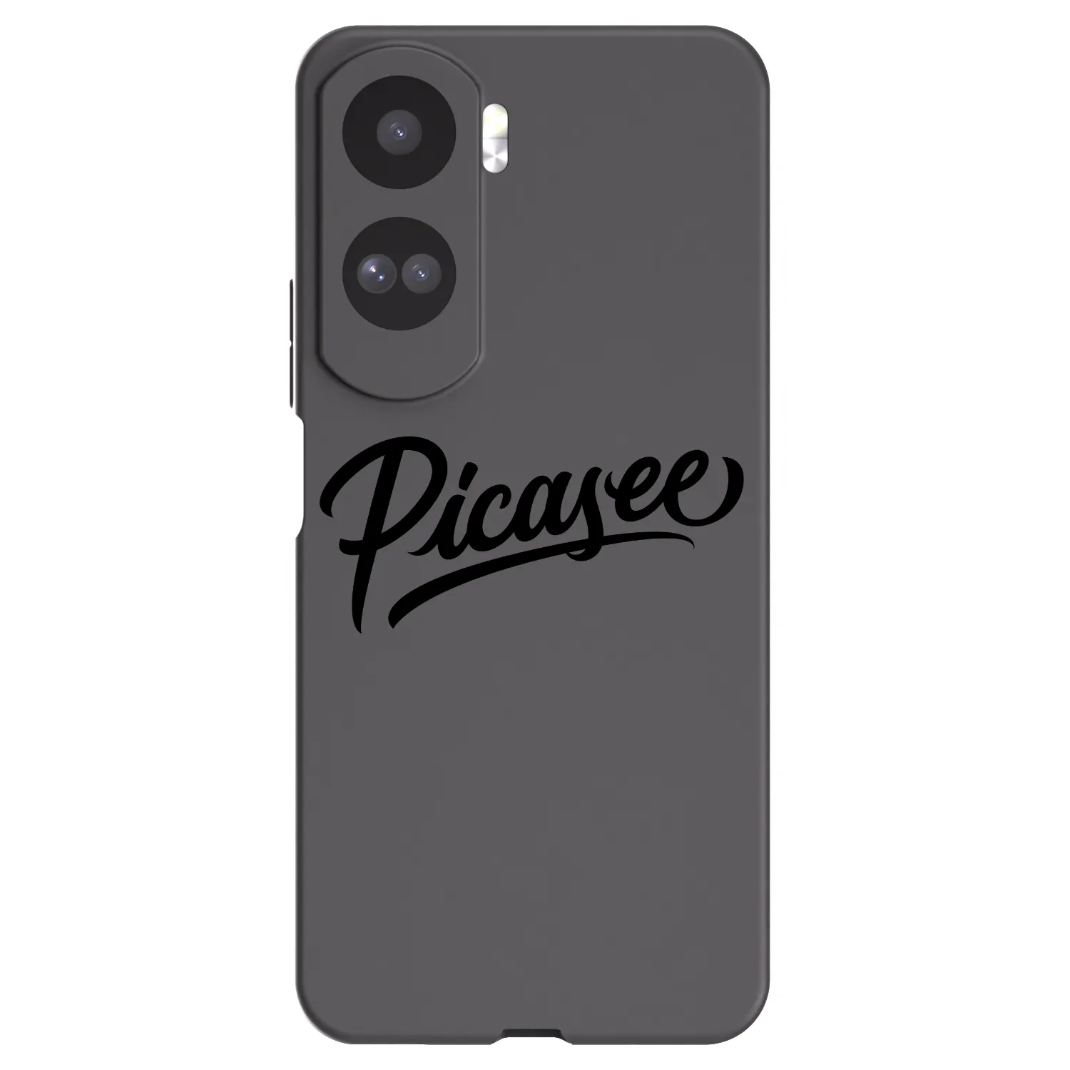 Picasee silikonový černý obal pro Honor 90 Lite 5G - Picasee - old logo - black