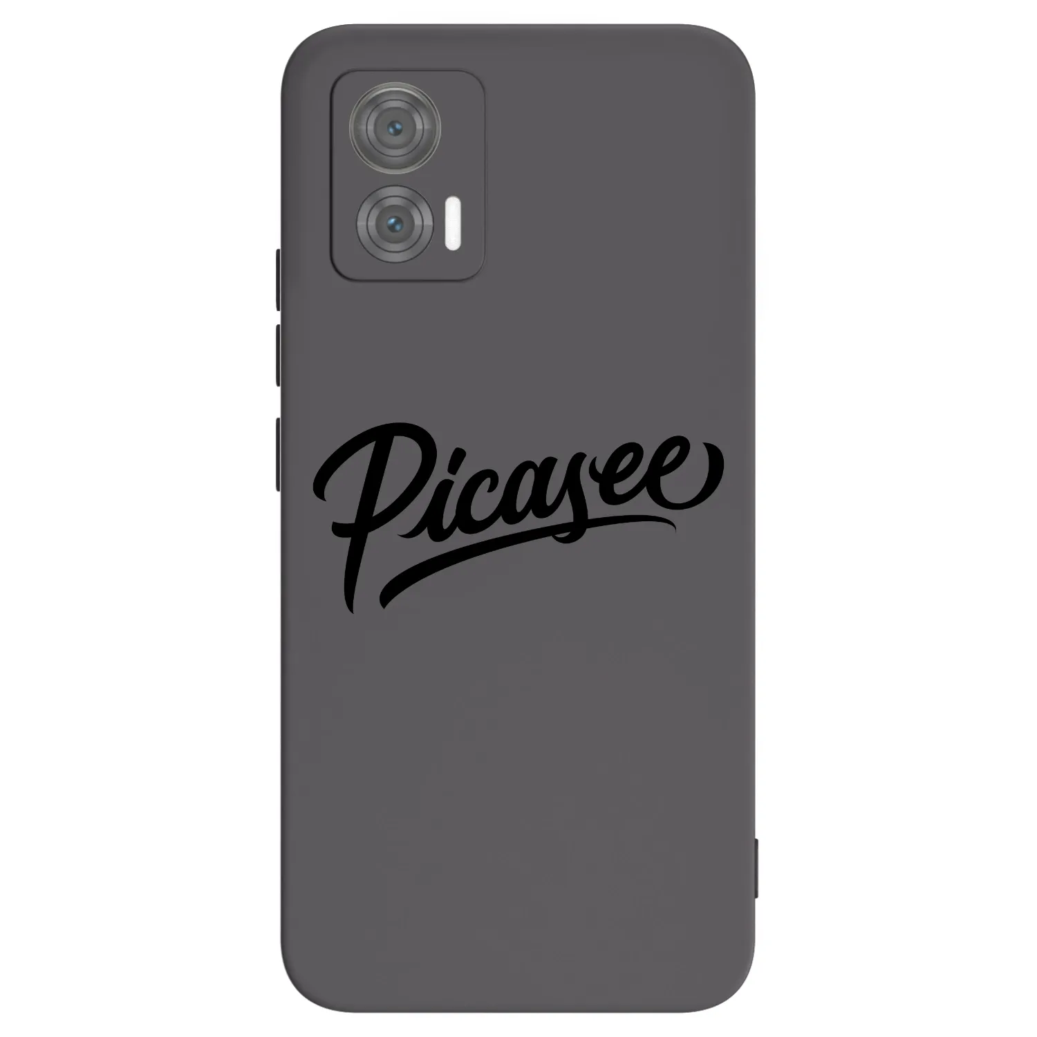 Picasee silikonový černý obal pro Motorola Edge 30 Neo - Picasee - old logo - black