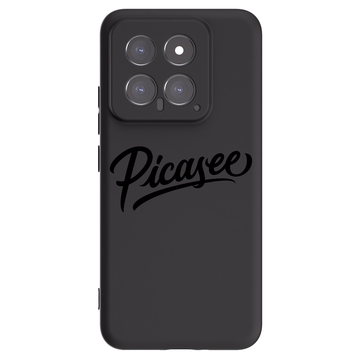 Picasee silikonový černý obal pro Xiaomi 14 - Picasee - old logo - black