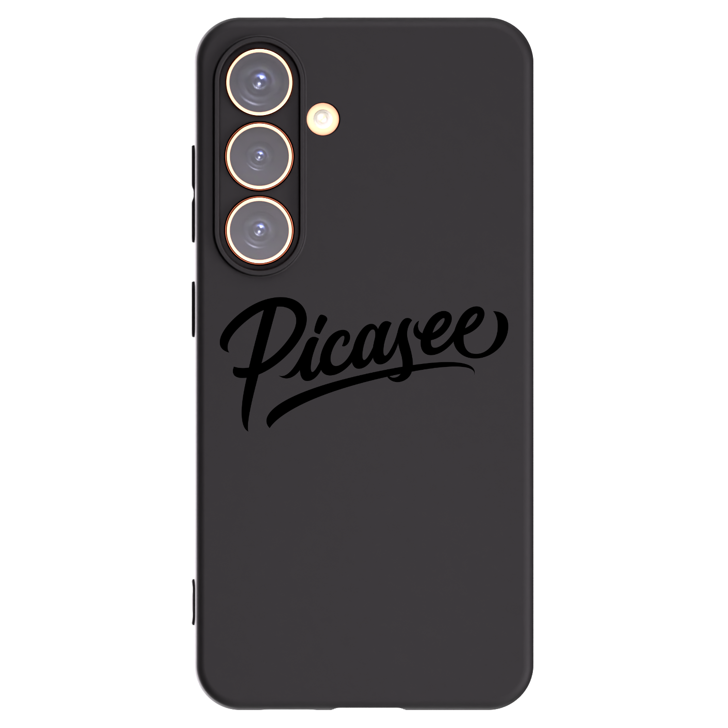 Picasee silikonový černý obal pro Samsung Galaxy S24 S921B 5G - Picasee - old logo - black