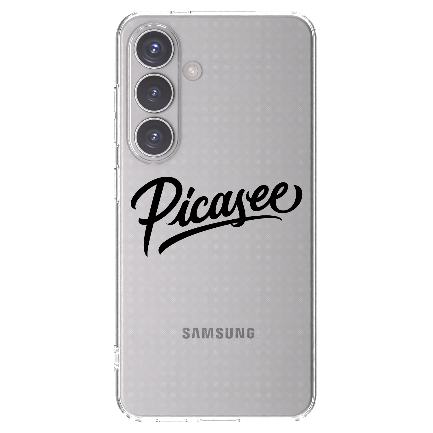 Picasee silikonový průhledný obal pro Samsung Galaxy S24 S921B 5G - Picasee - old logo - black