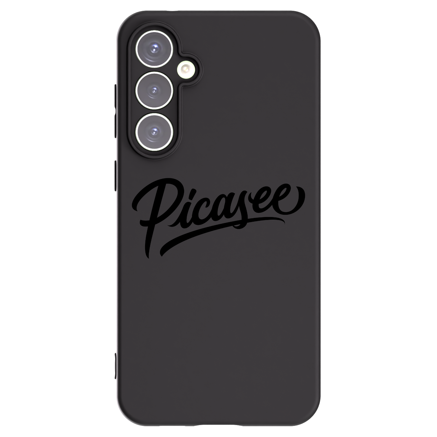 Picasee silikonový černý obal pro Samsung Galaxy S23 FE S711B - Picasee - old logo - black